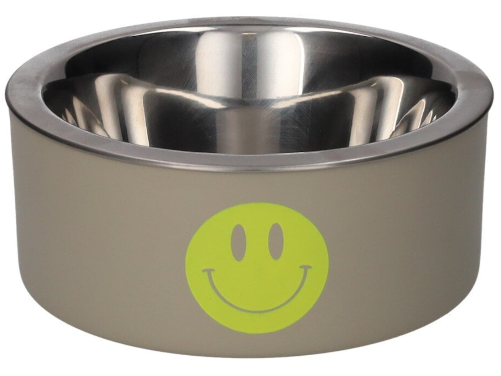 Giftcompany Love Pets Futternapf S Smiley sandstone 17cm Freisteller 1