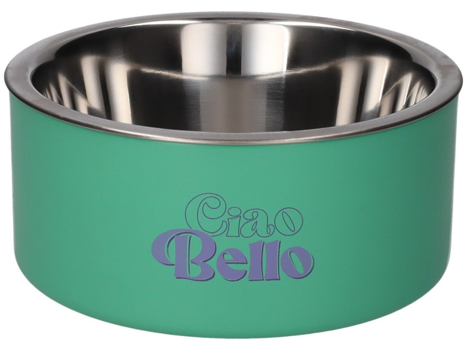 Giftcompany Love Pets Futternapf M Ciao Bello grün 20cm Freisteller 1