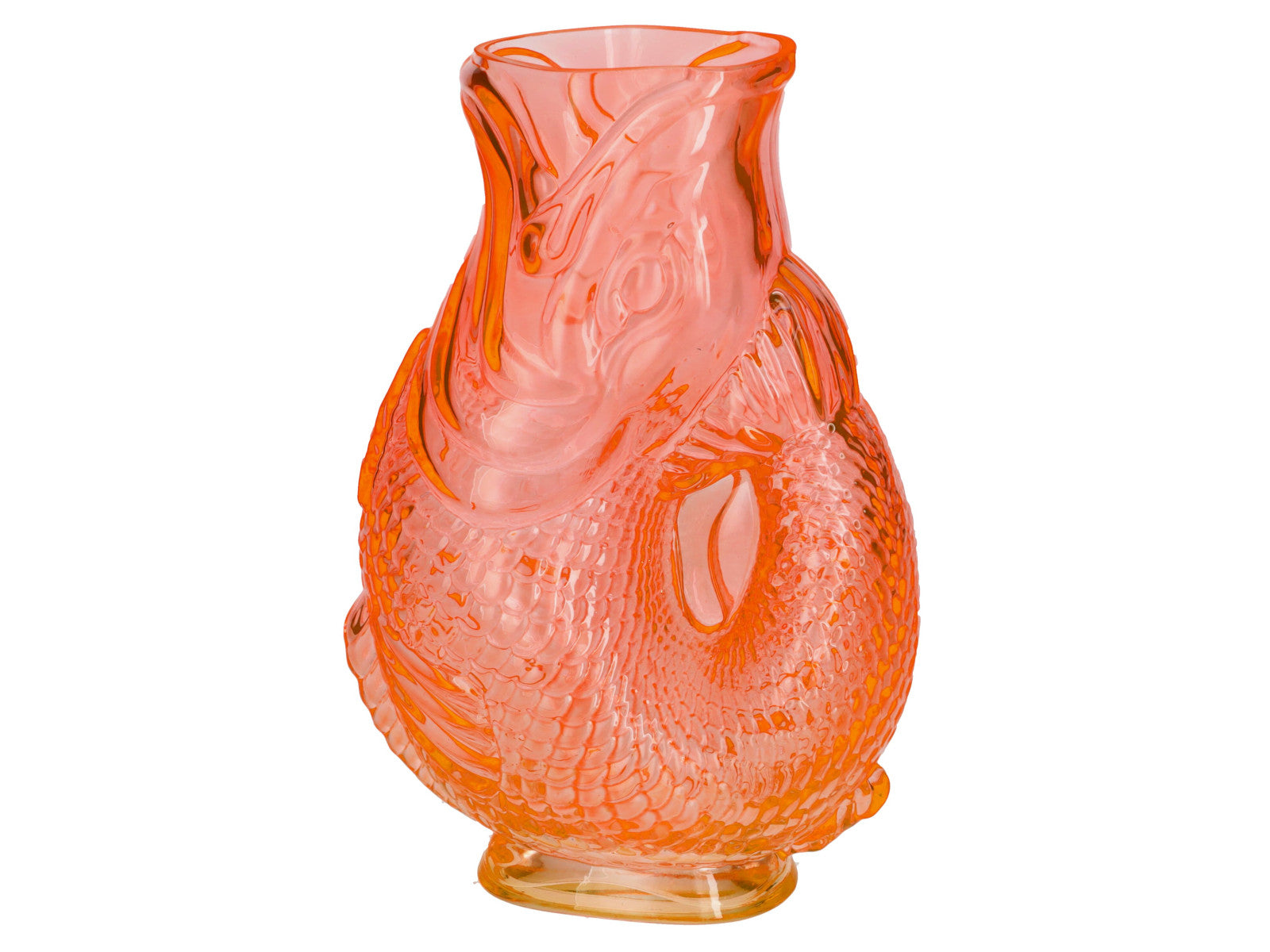 Giftcompany Jacquard Fischvase S orange 24cm Freisteller 1