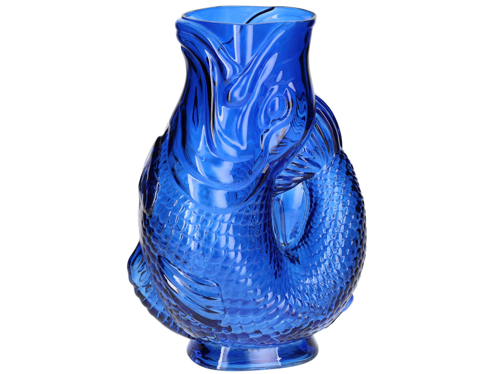 Giftcompany Jacquard Fischvase M blau 30cm Freisteller 1
