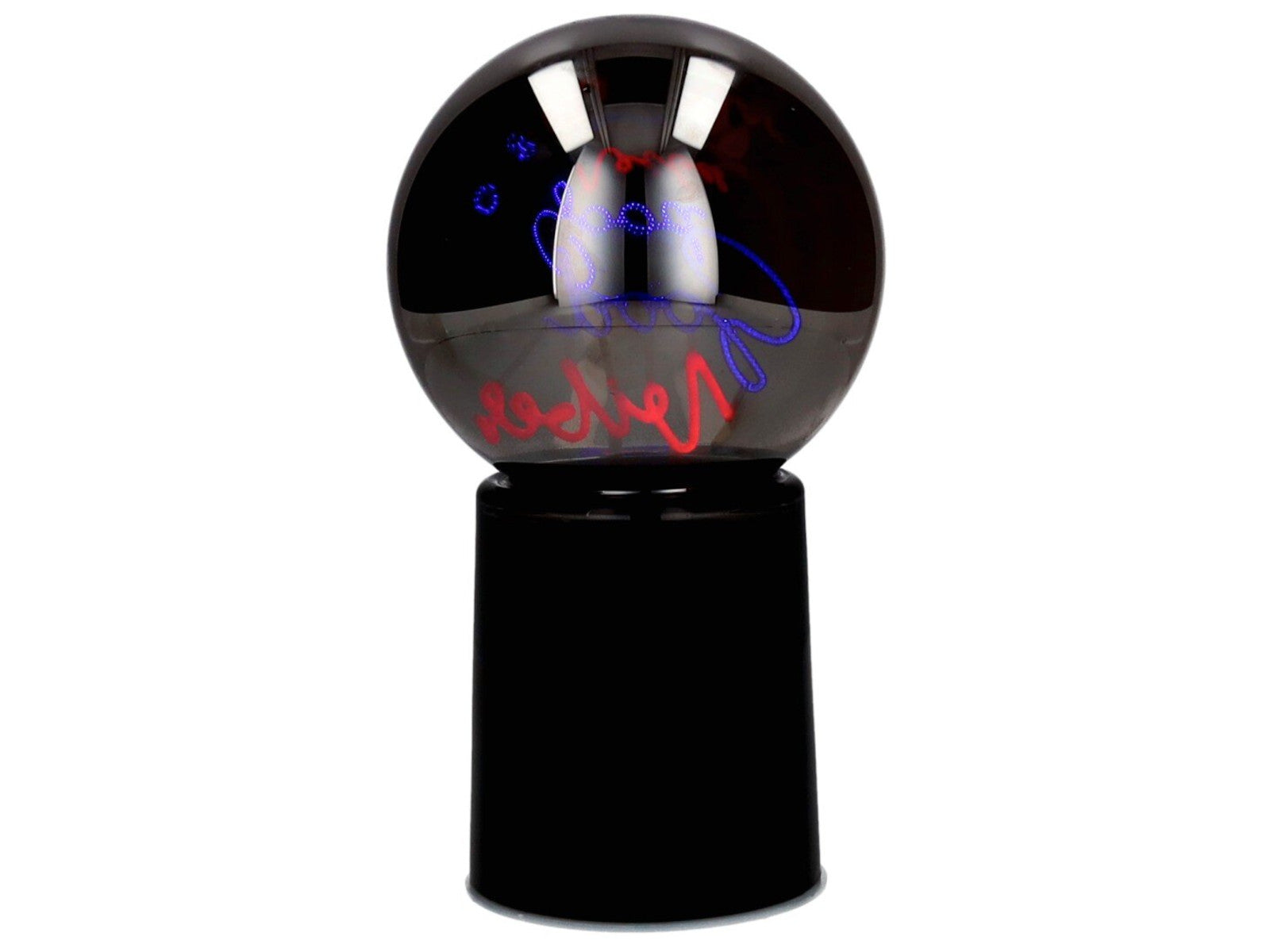 Giftcompany Glowmance LED-Leuchtkugel Neonlicht Good vibes schwarz 21cm Freisteller 3