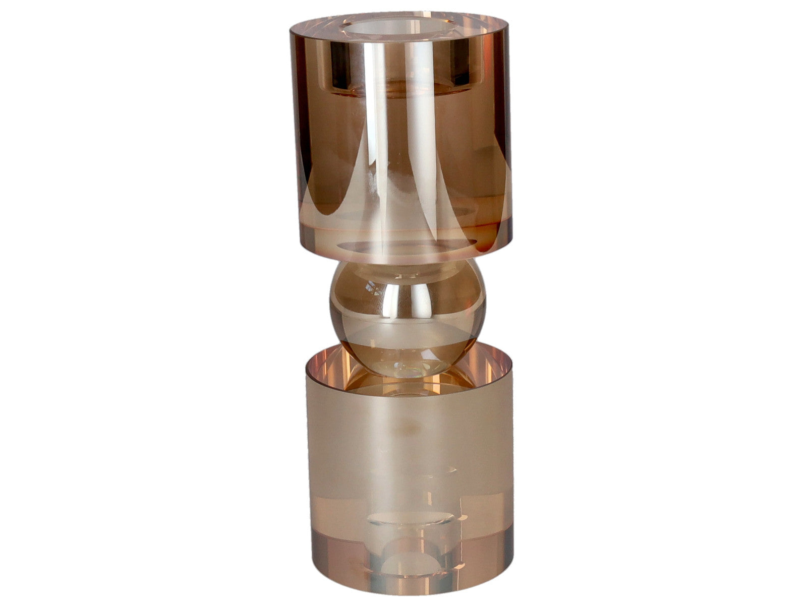 Giftcompany Sari Teelichthalter amber 21,5cm Freisteller 1