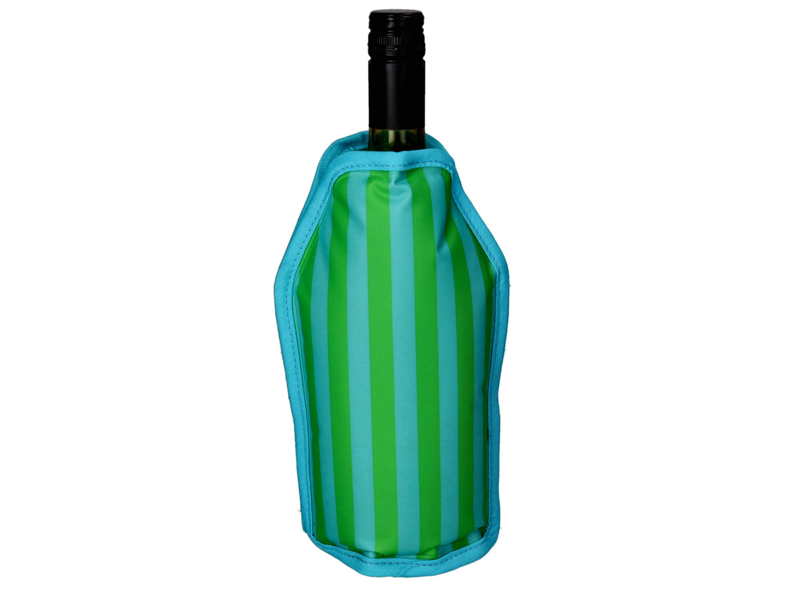 Giftcompany Froid Kühlmanschette Streifen grün/türkis 23,5cm Freisteller 1