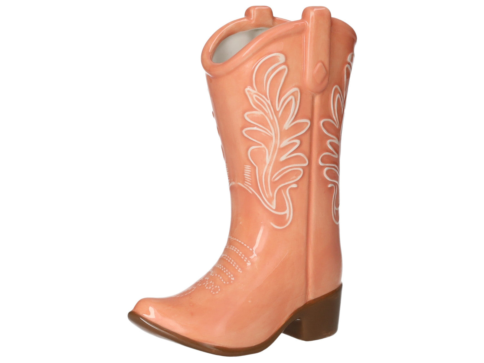 Giftcompany Mignon Vase Cowboystiefel peach 20cm Freisteller 1