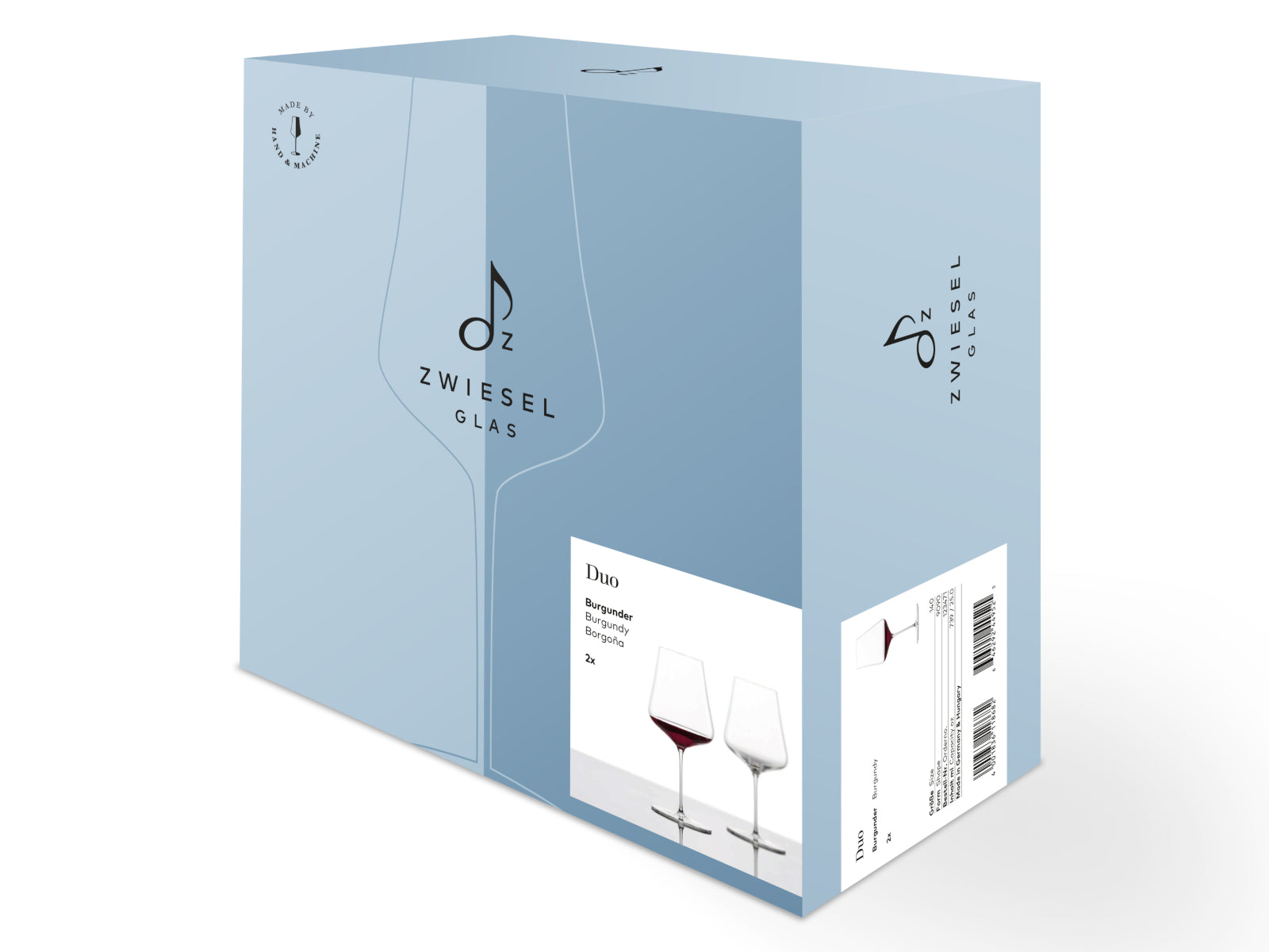 ZWIESEL GLAS Duo Burgunder Rotweinglas Set 2tlg Freisteller 3