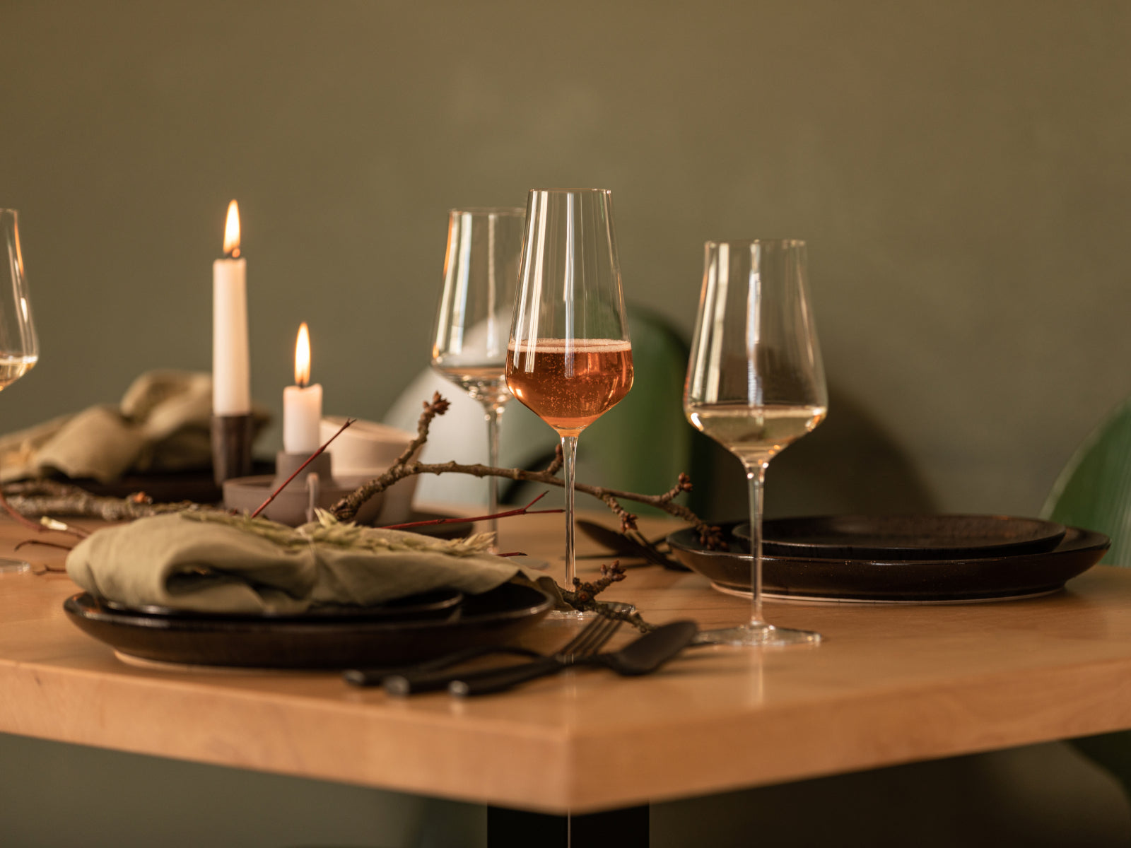 ZWIESEL GLAS Duo Champagnerglas Set 2tlg Lifestyle 1