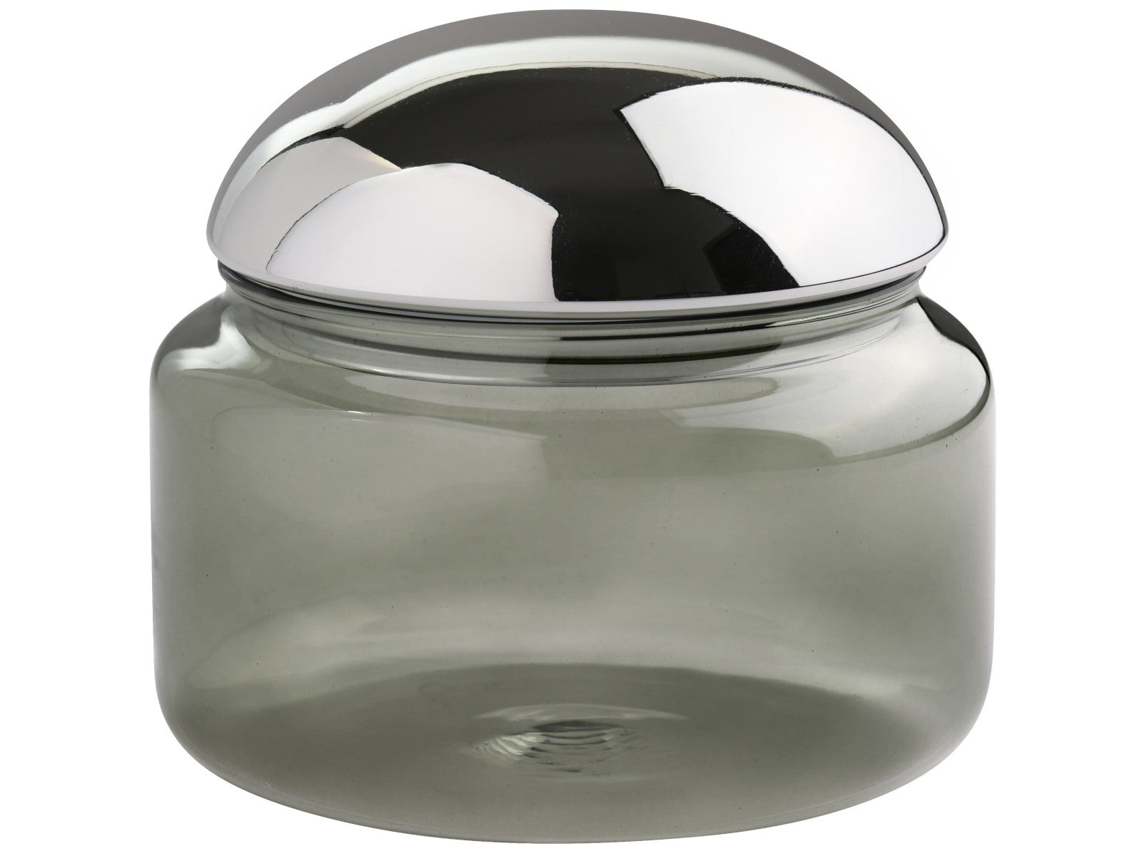 Giftcompany Voile Glasdose L grau/silber 12,5cm Freisteller 1