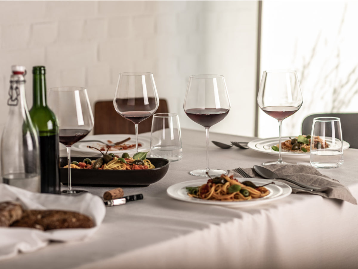 ZWIESEL GLAS Vuelo Burgunder Rotweinglas Set 2tlg – Tischideen & Ambiente