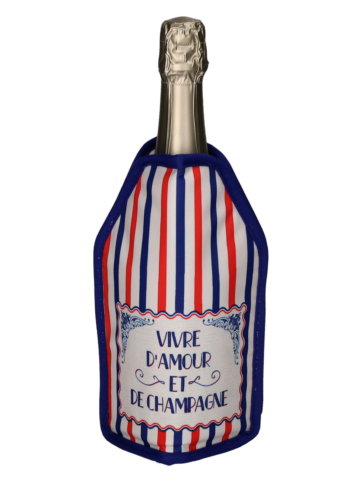 Giftcompany Froid Kühlmanschette Vivre d'Amor rot/blau 23,5cm Freisteller 1