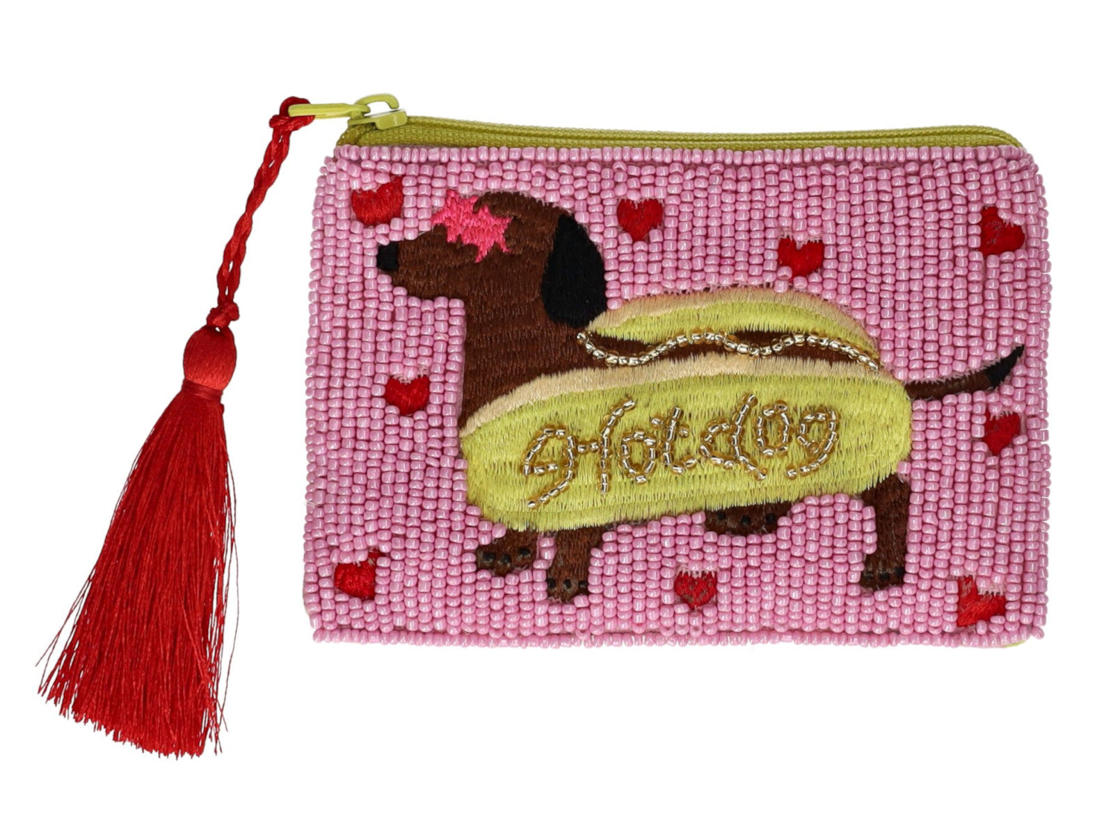 Giftcompany Elodie Kosmetiktasche XS Hot Dog rosa 12cm Freisteller 1