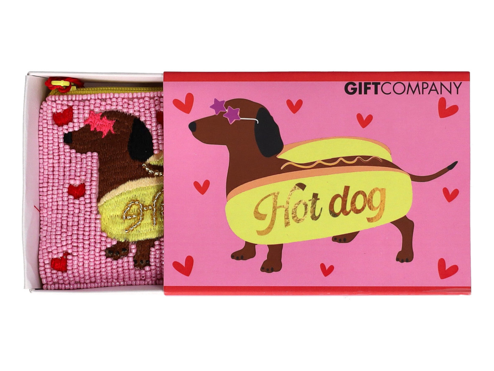 Giftcompany Elodie Kosmetiktasche XS Hot Dog rosa 12cm - Produktbild 3