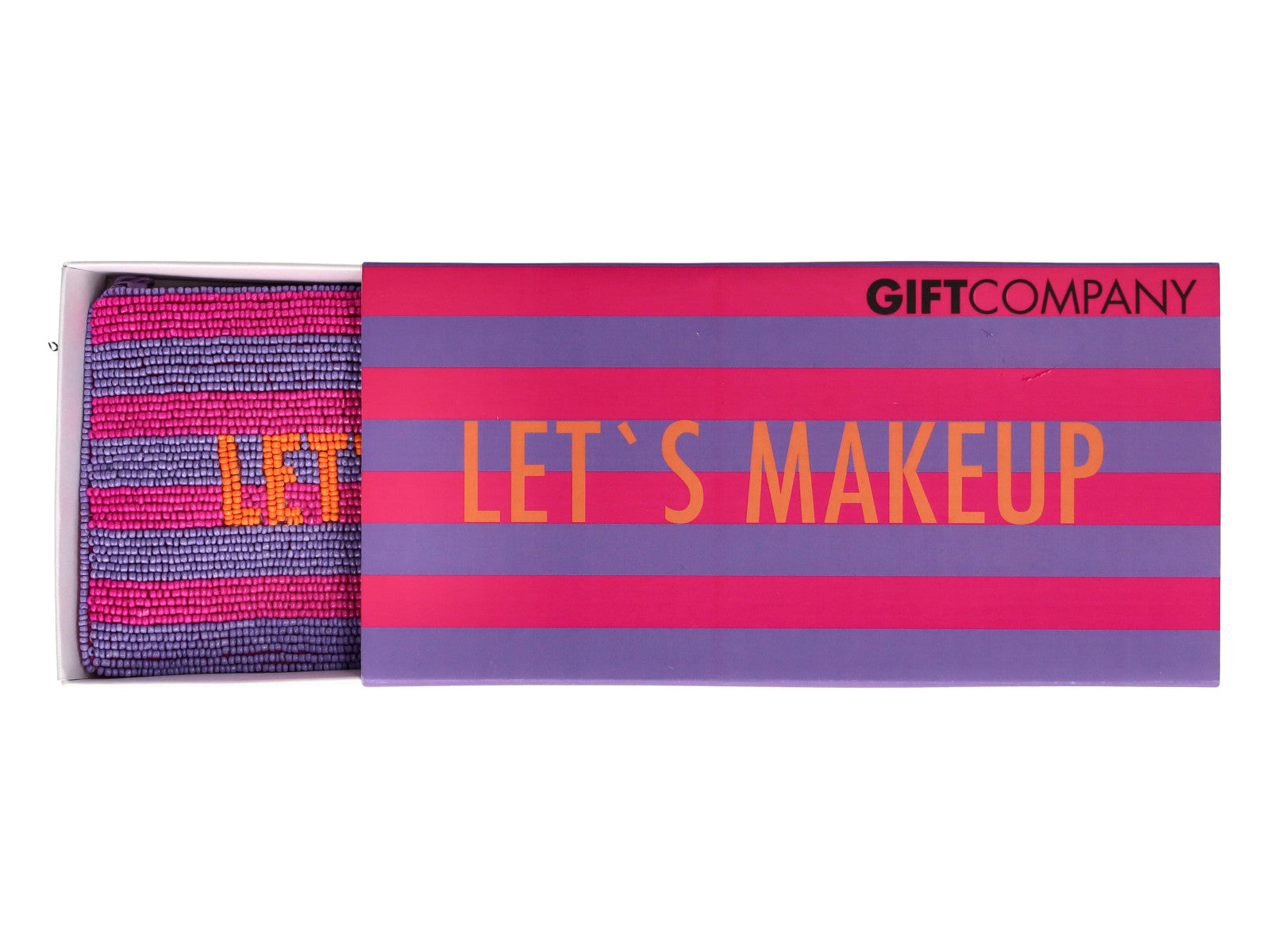Giftcompany Elodie Kosmetiktasche L Let's Makeup pink/lila 10cm - Produktbild 3