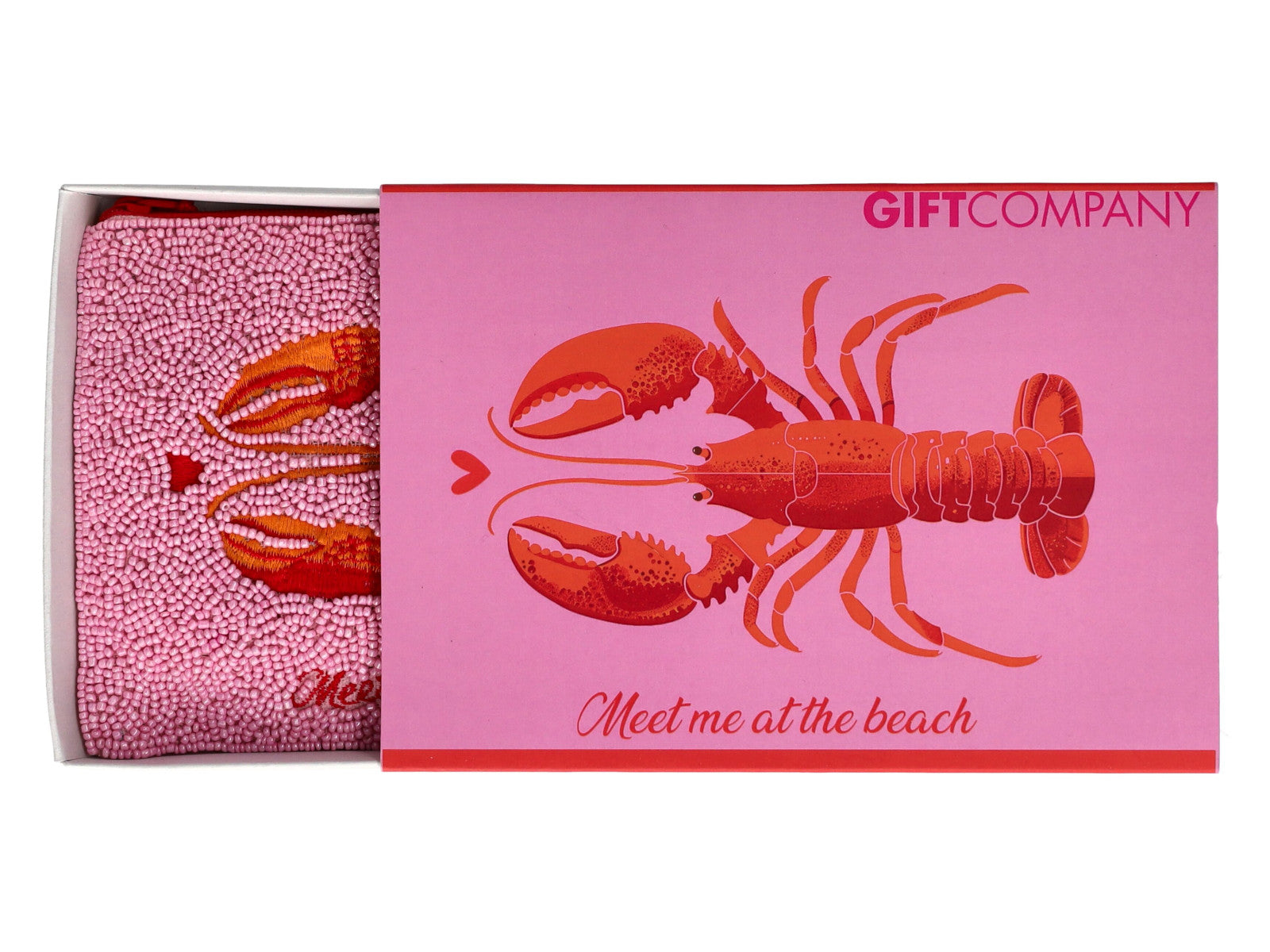 Giftcompany Elodie Kosmetiktasche M Hummer pink 18cm - Produktbild 3