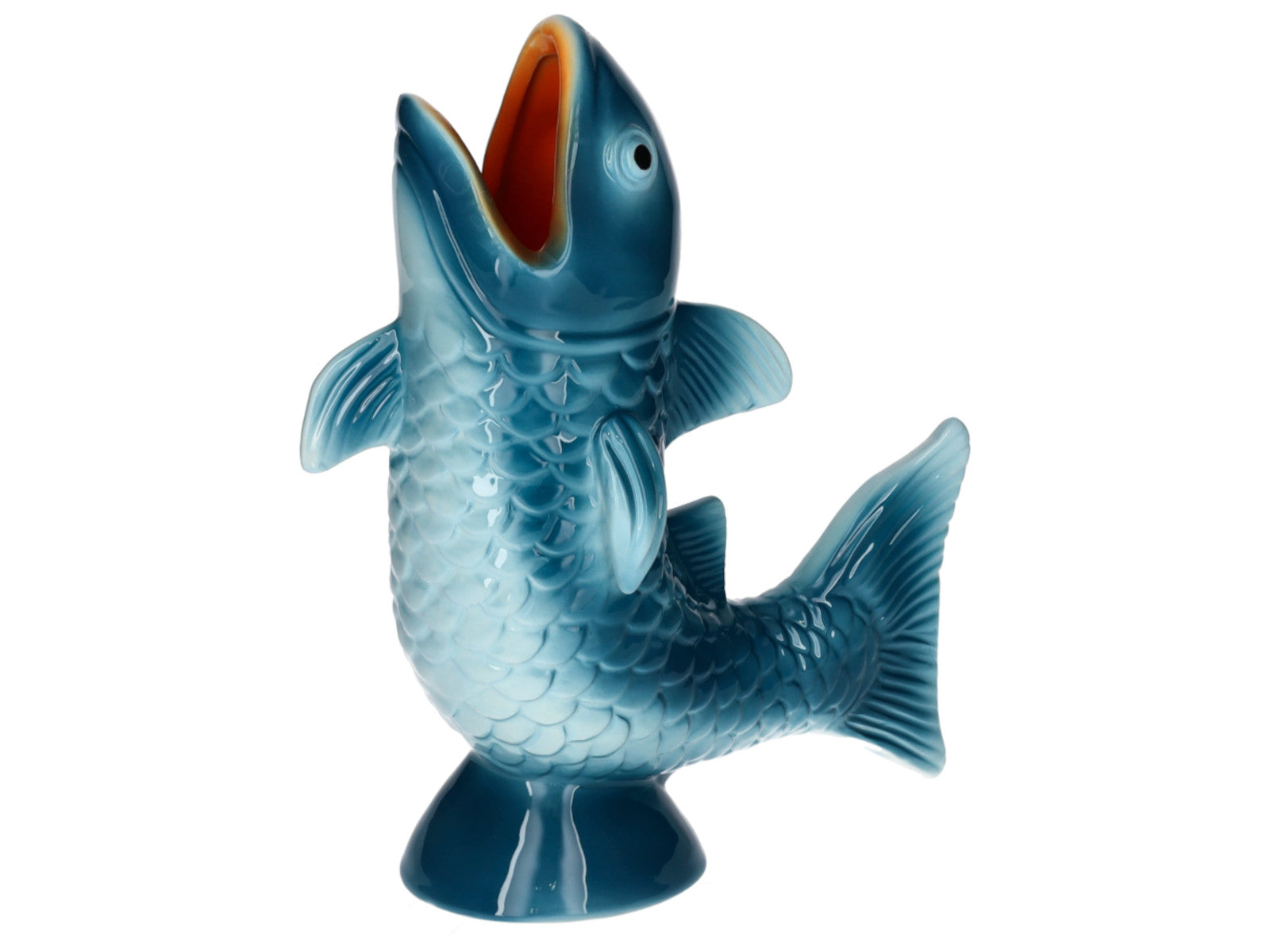 Giftcompany Mignon Vase Fisch M blau 9,8cm Freisteller 1