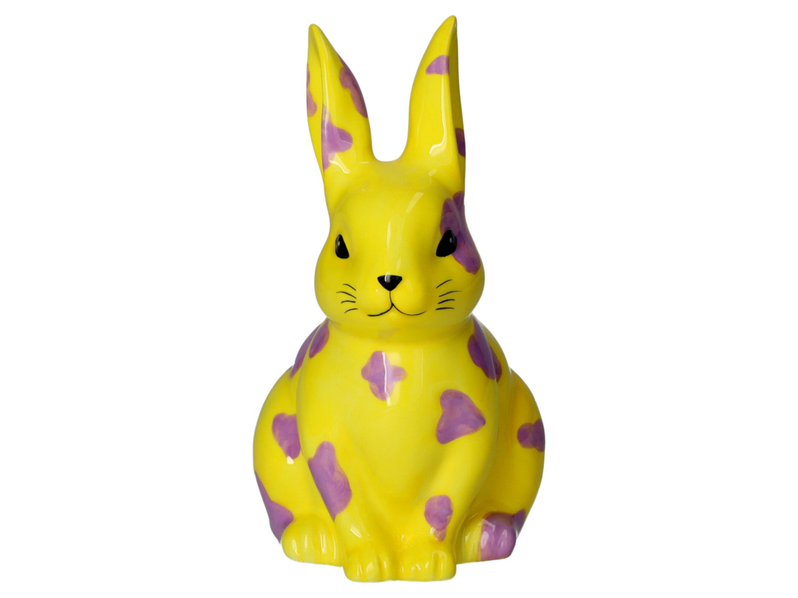 Giftcompany Mignon Vase Hase Leo S gelb/lila 9cm Freisteller 1
