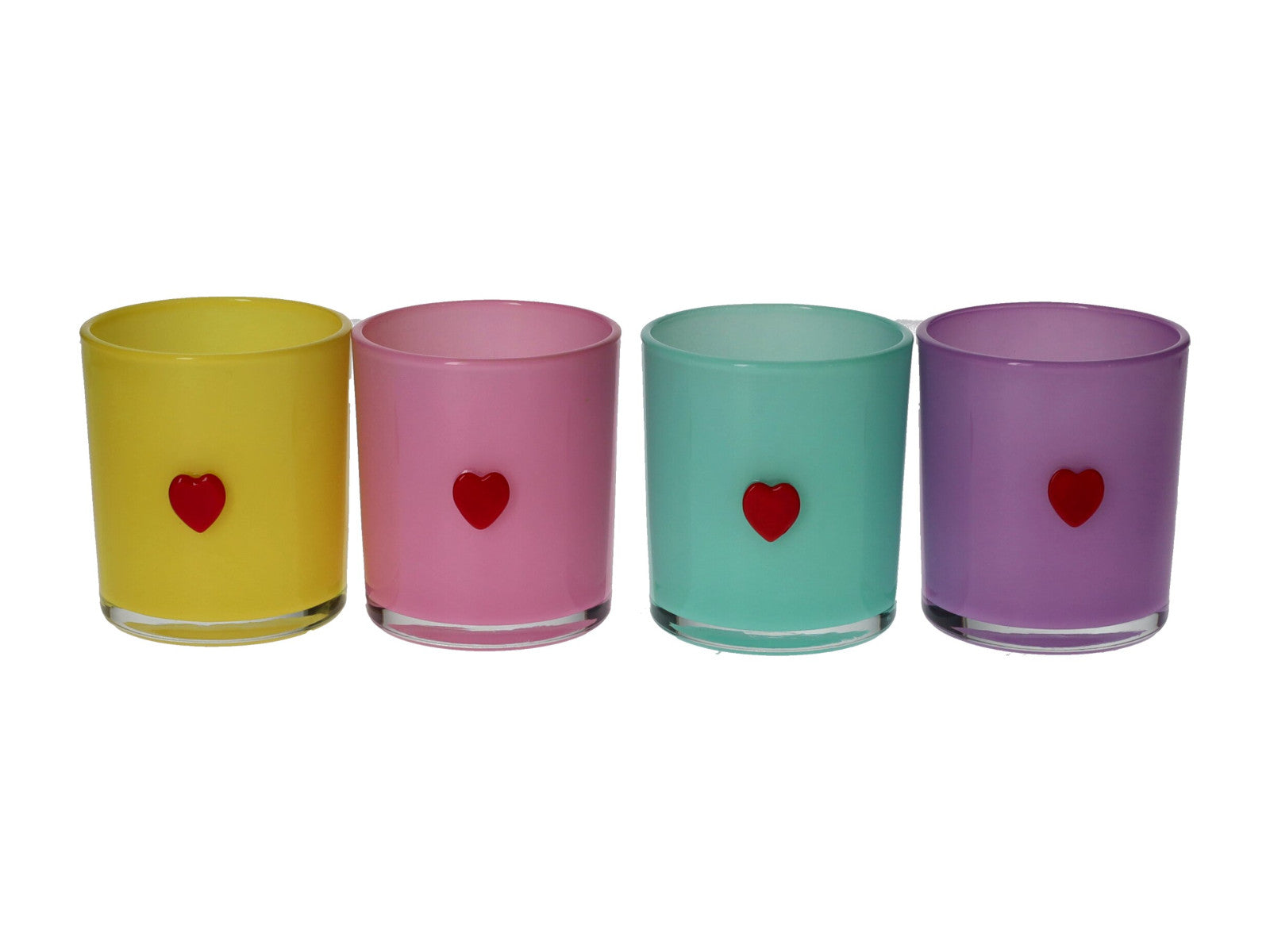 Giftcompany Jacquard Windlicht Herz sortiert 7cm (1 Stück) Freisteller 2