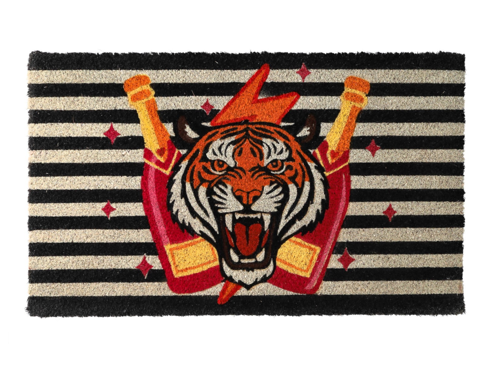 Giftcompany Fußmatte Tiger schwarz/weiß 45x75cm - Produktbild 1