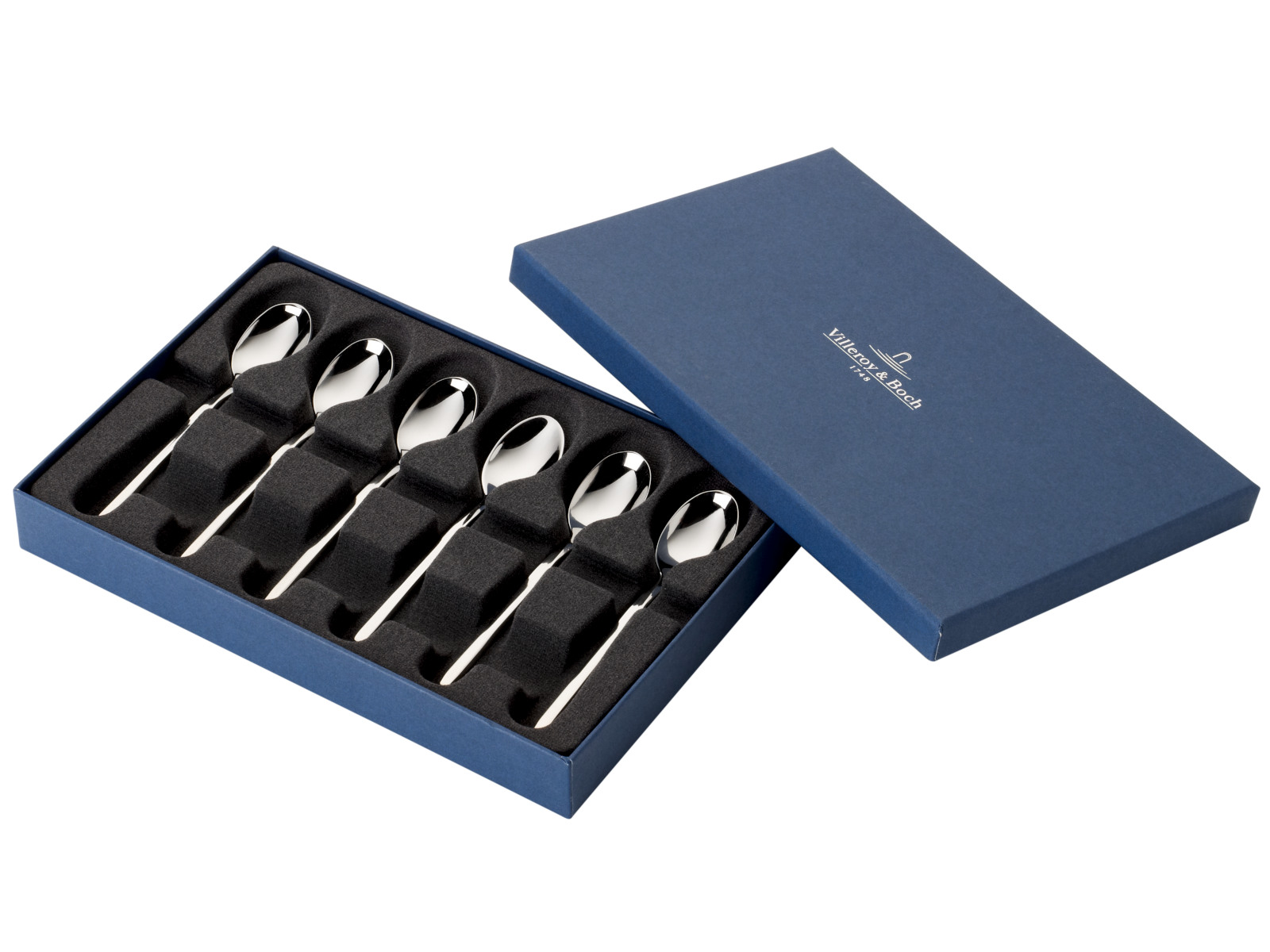 Villeroy & Boch New Wave Besteck Mokka-/Espressolöffel-Set 6tlg. Freisteller 1