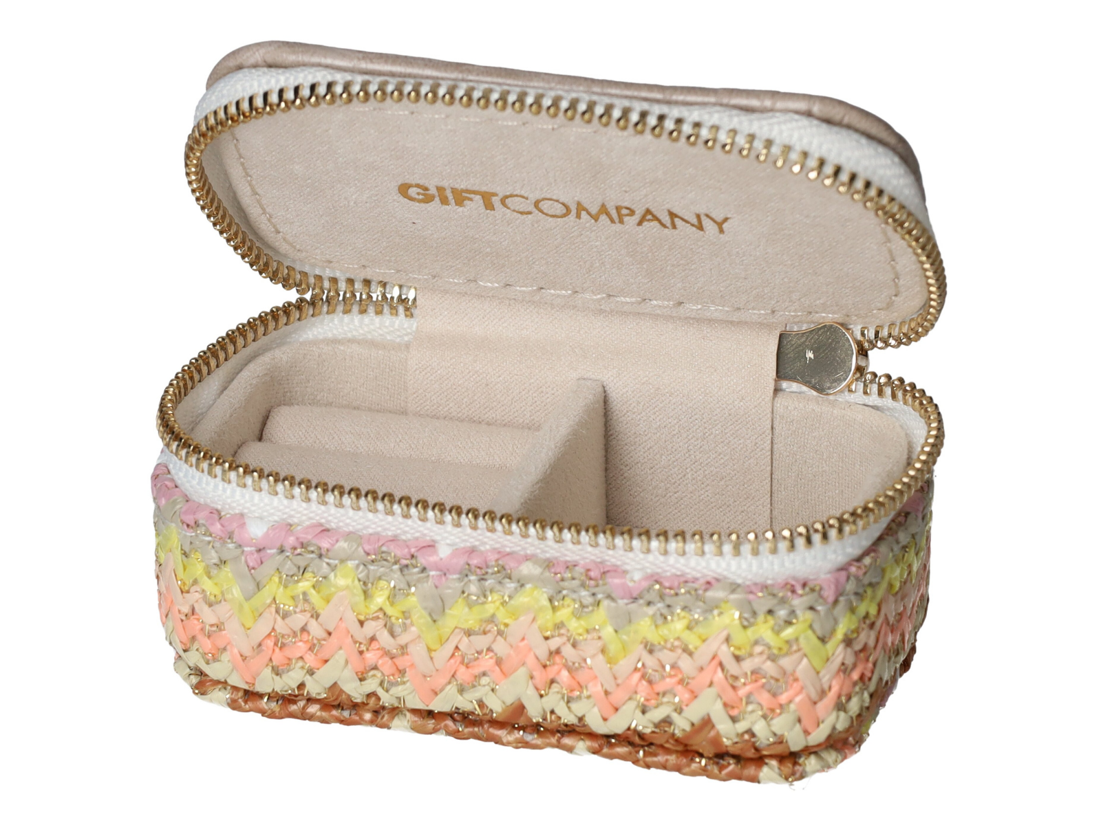 Giftcompany Treasure Schmucketui Mini beige 8cm - Produktbild 2