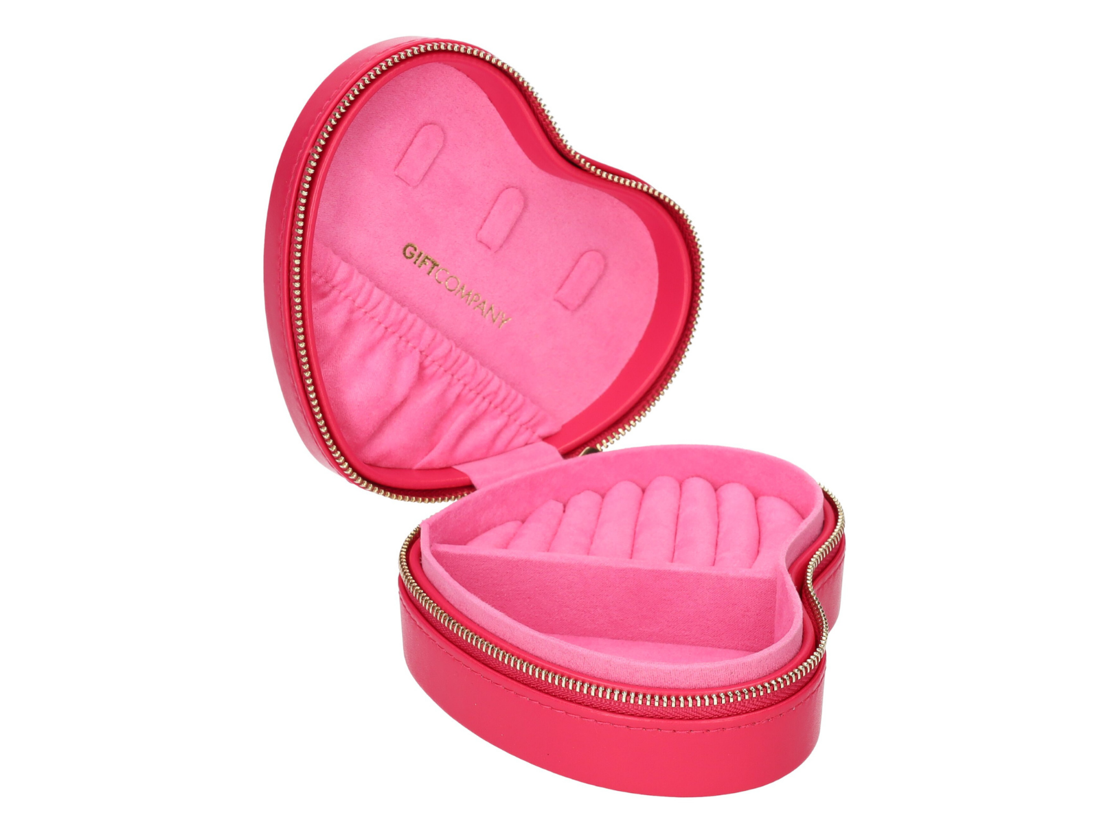Giftcompany Treasure Schmucketui Herz fuchsia 11cm - Produktbild 2