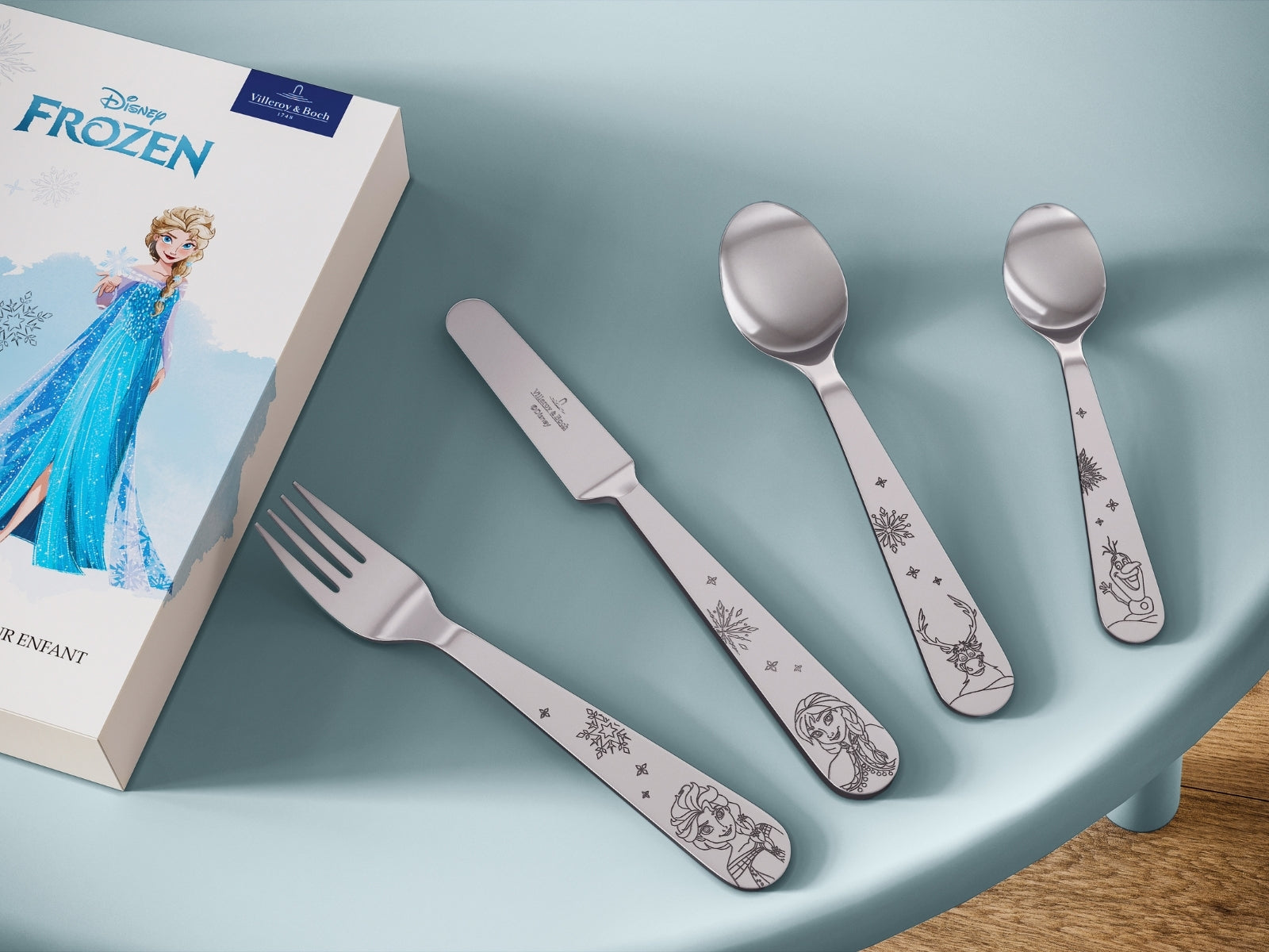 Villeroy & Boch Disney Frozen Kinderbesteck Set 4tlg - Produktbild 3