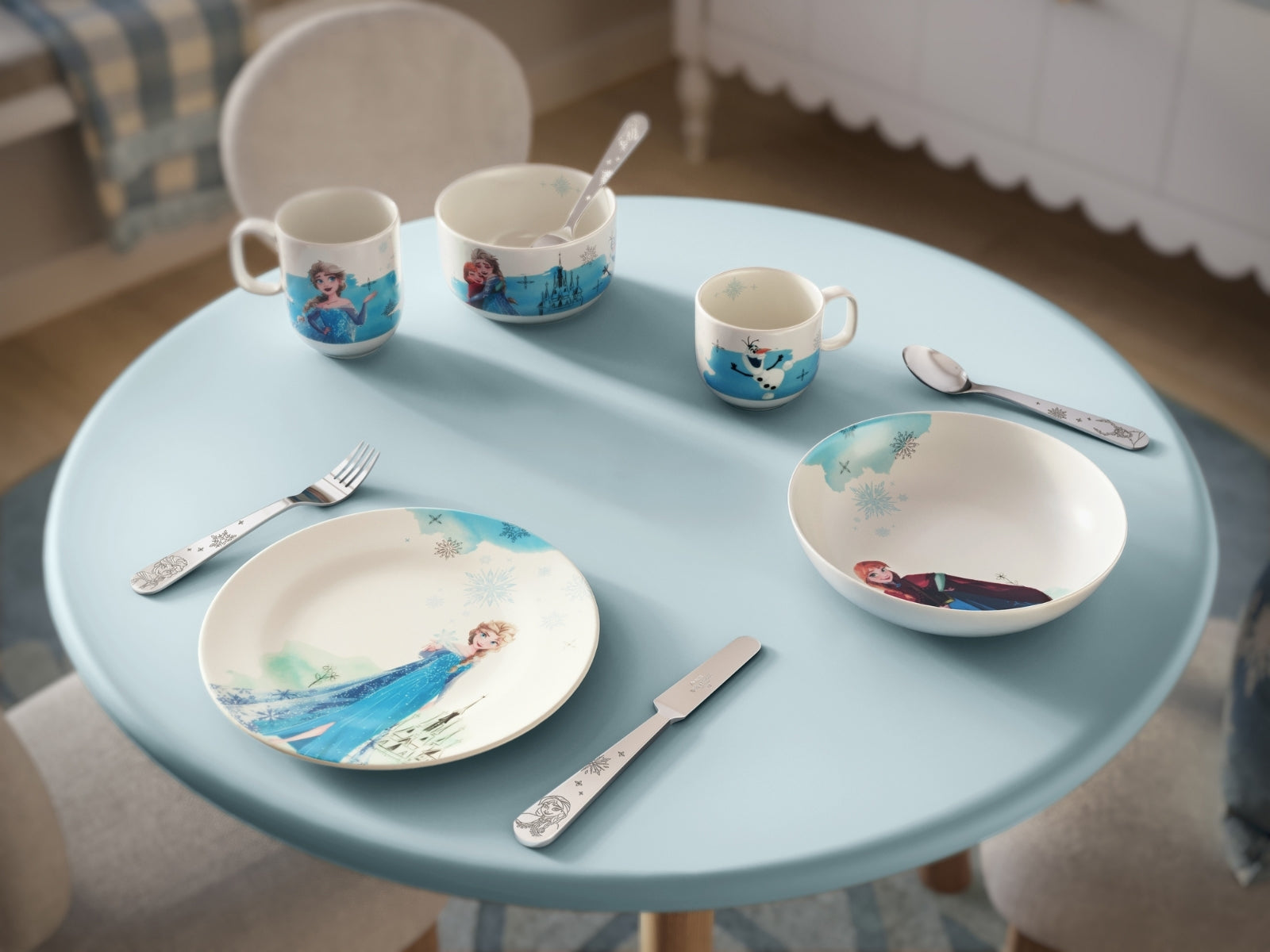Villeroy & Boch Disney Frozen Kinderbesteck Set 4tlg - Produktbild 5