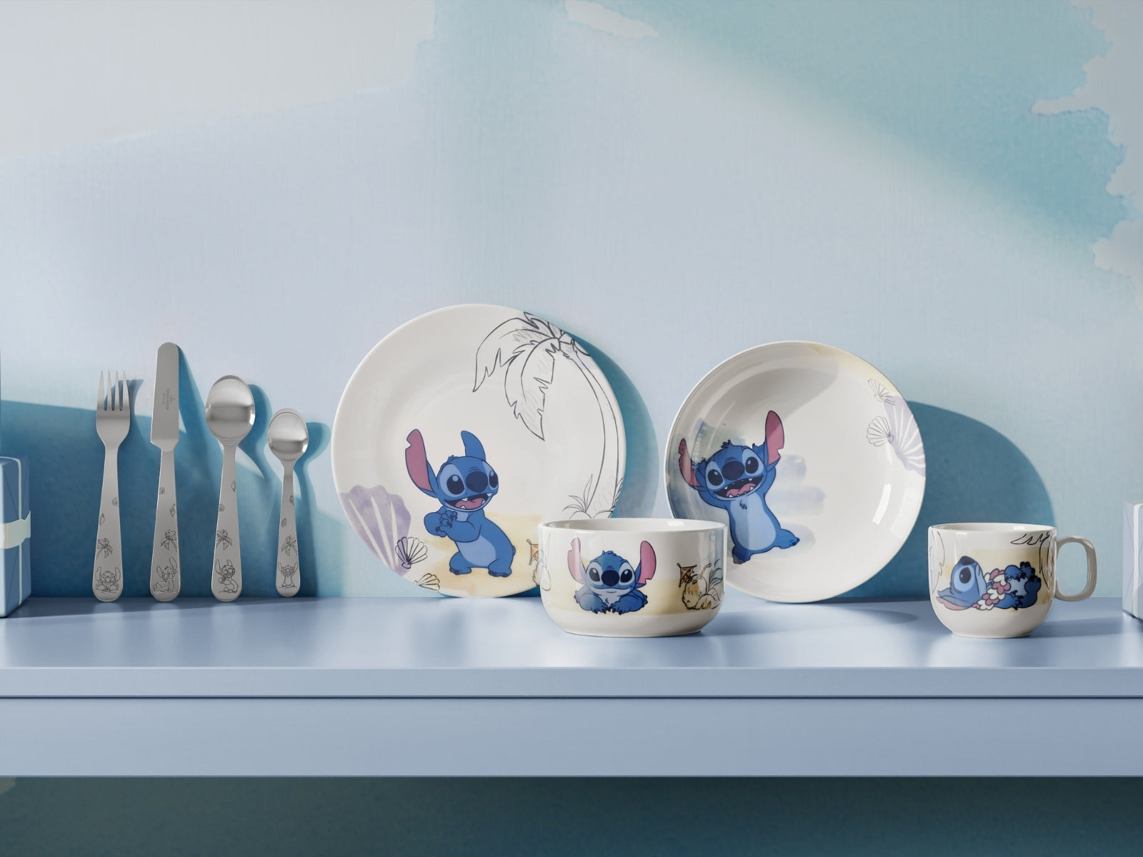 Villeroy & Boch Disney Stitch Kinderbesteck Set 4tlg - Produktbild 8