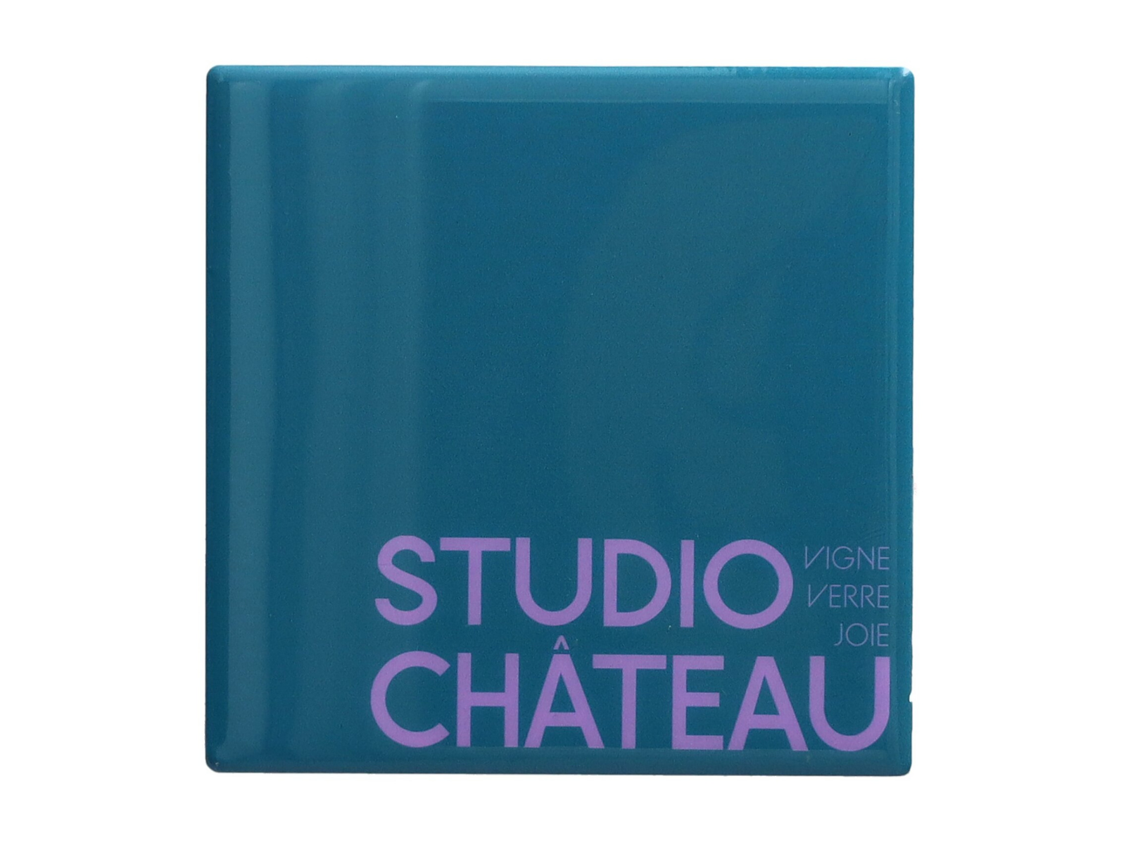 Giftcompany Love Tiles Untersetzer Studio Chateau hellblau 11x11cm - Produktbild 1