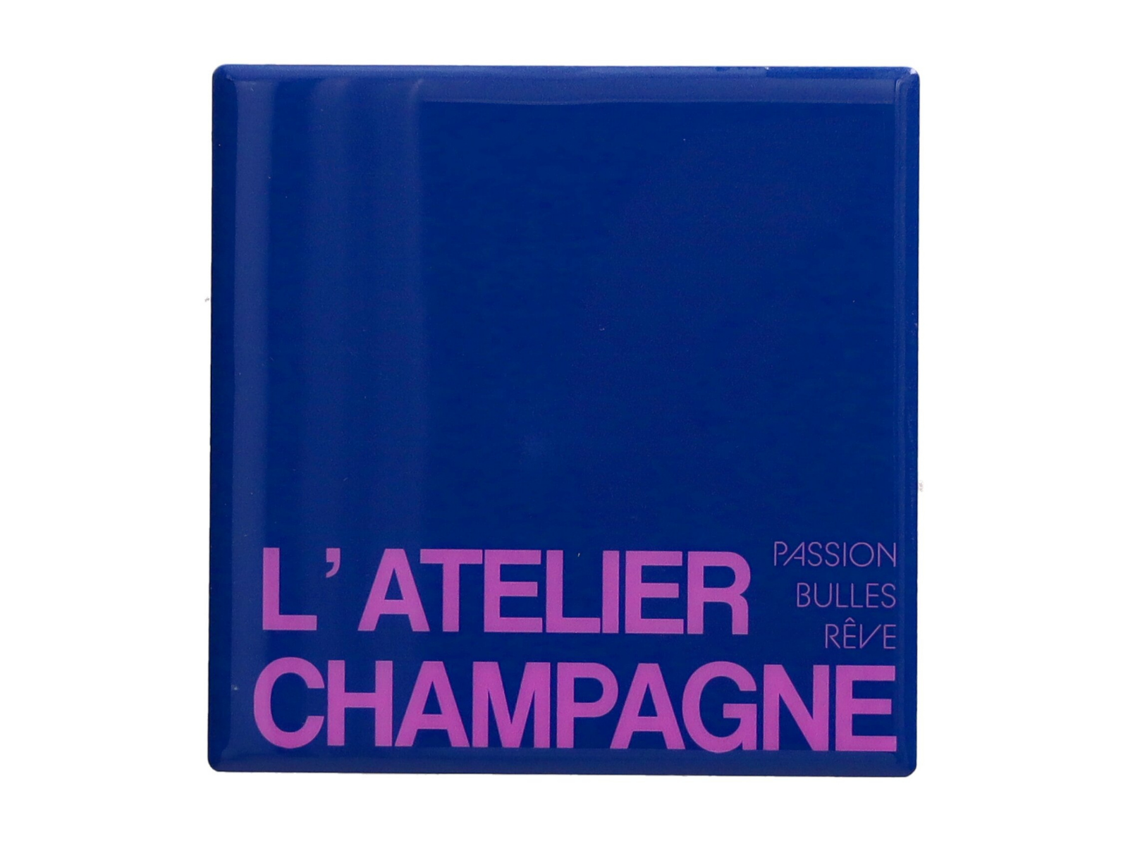 Giftcompany Love Tiles Untersetzer L'atelier Champagne blau 11x11cm - Produktbild 1