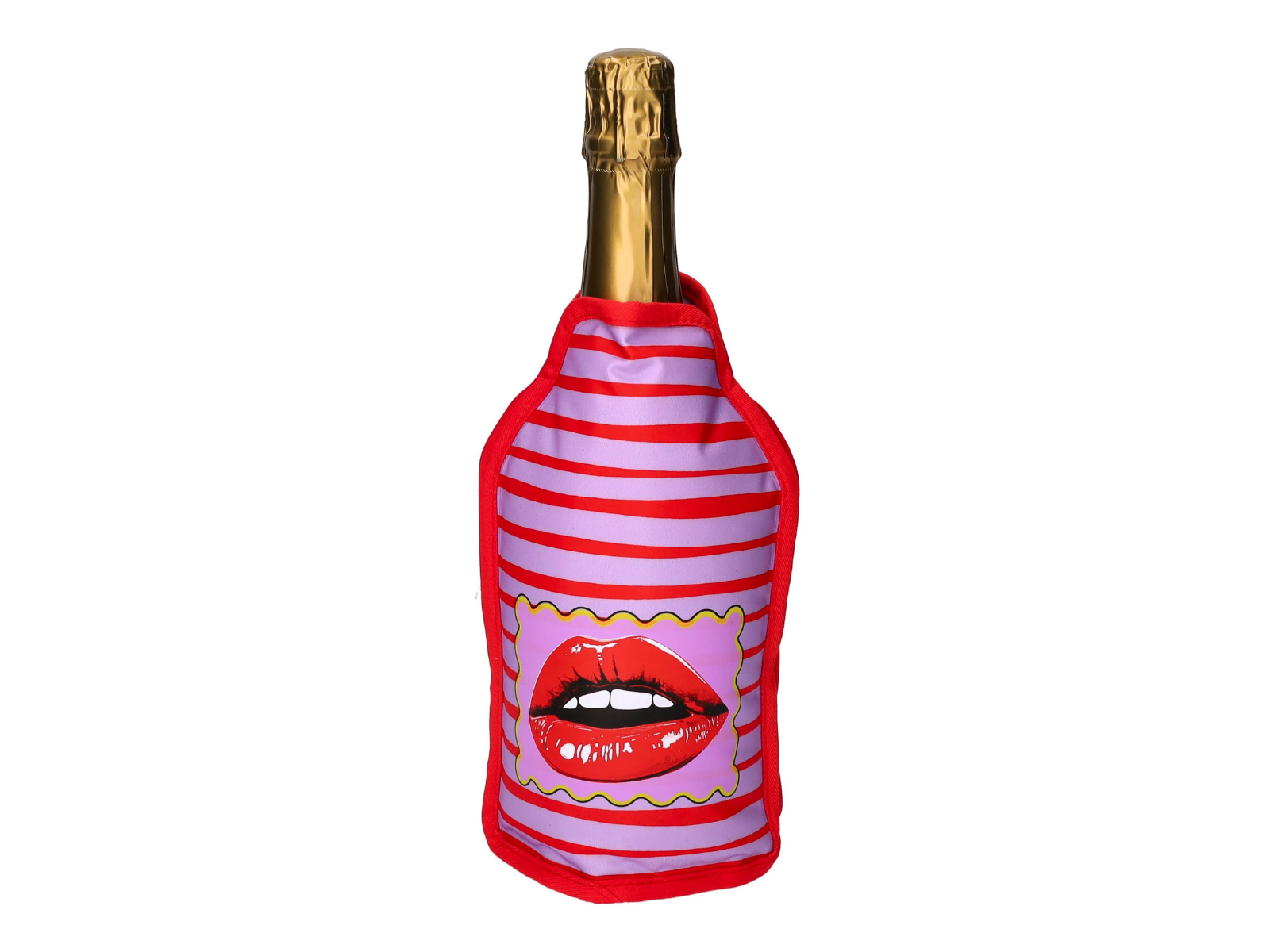 Giftcompany Froid Kühlmanschette Lippen violett/rot 23,5cm - Produktbild 1