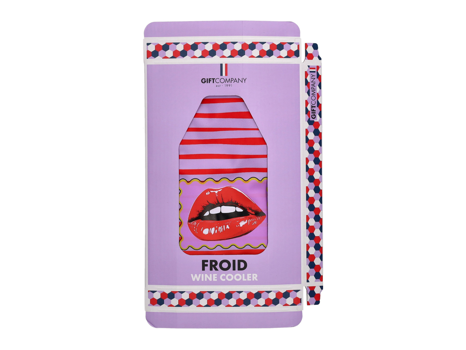 Giftcompany Froid Kühlmanschette Lippen violett/rot 23,5cm - Produktbild 3
