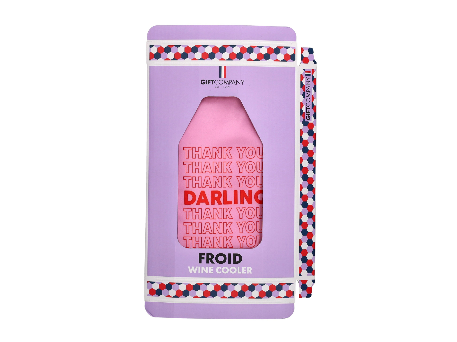 Giftcompany Froid Kühlmanschette Thank you darling rosa 23,5cm - Produktbild 3
