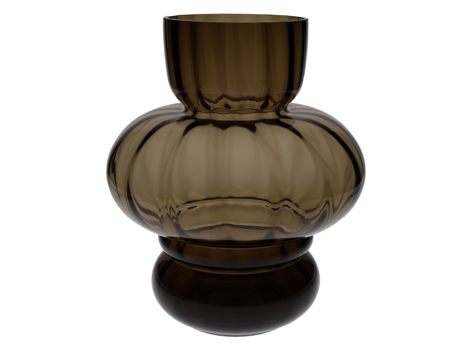Giftcompany Twill Vase L braun 30,5cm - Produktbild 1