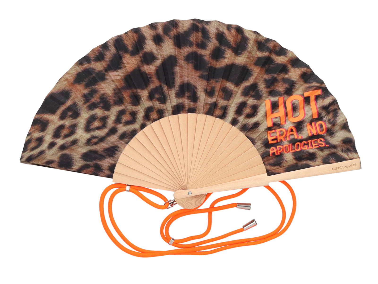 Giftcompany Fififan Fächer Leo Hot Era braun 23cm - Produktbild 1