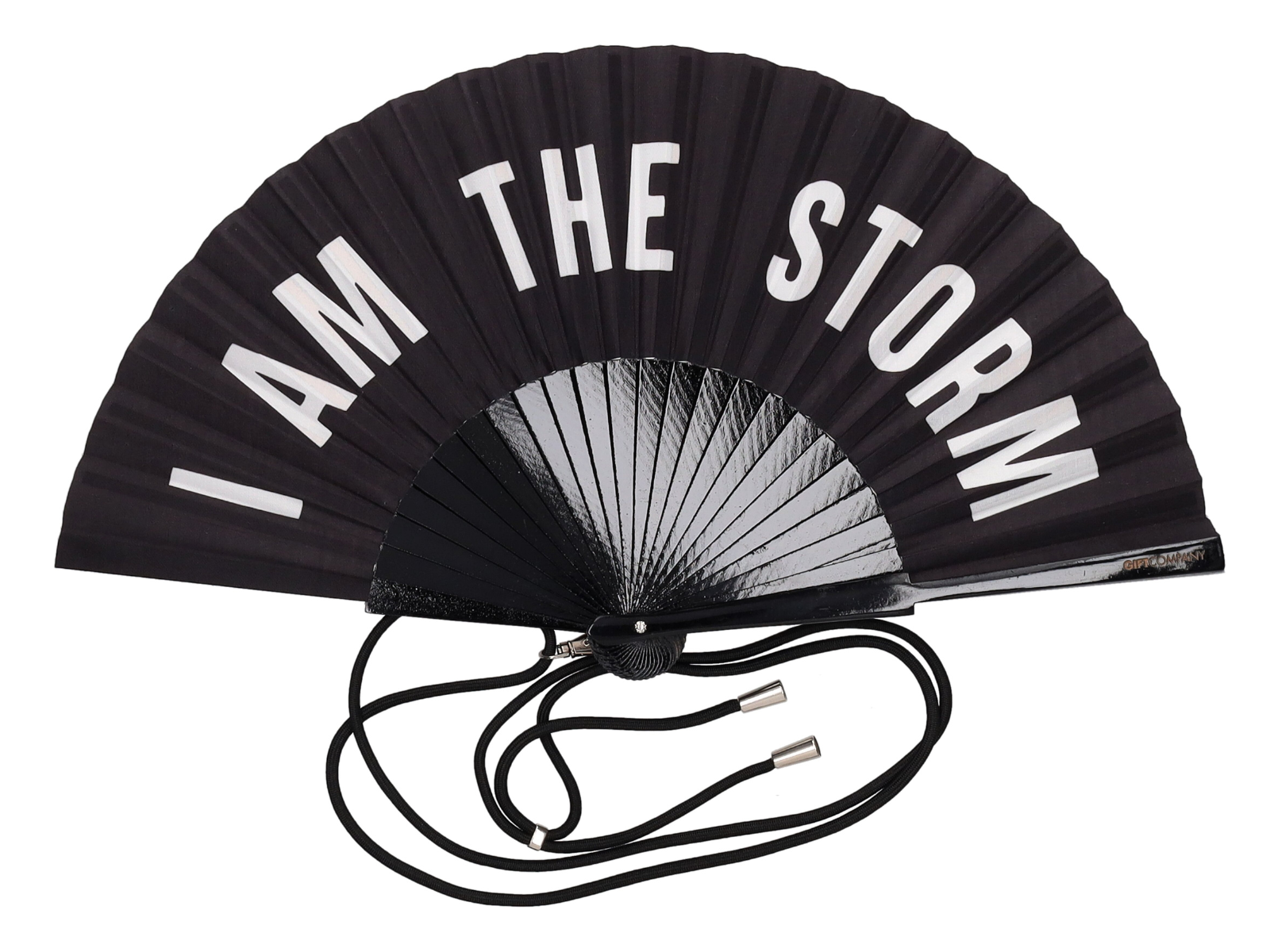 Giftcompany Fififan Fächer I am the Storm schwarz 23cm - Produktbild 1
