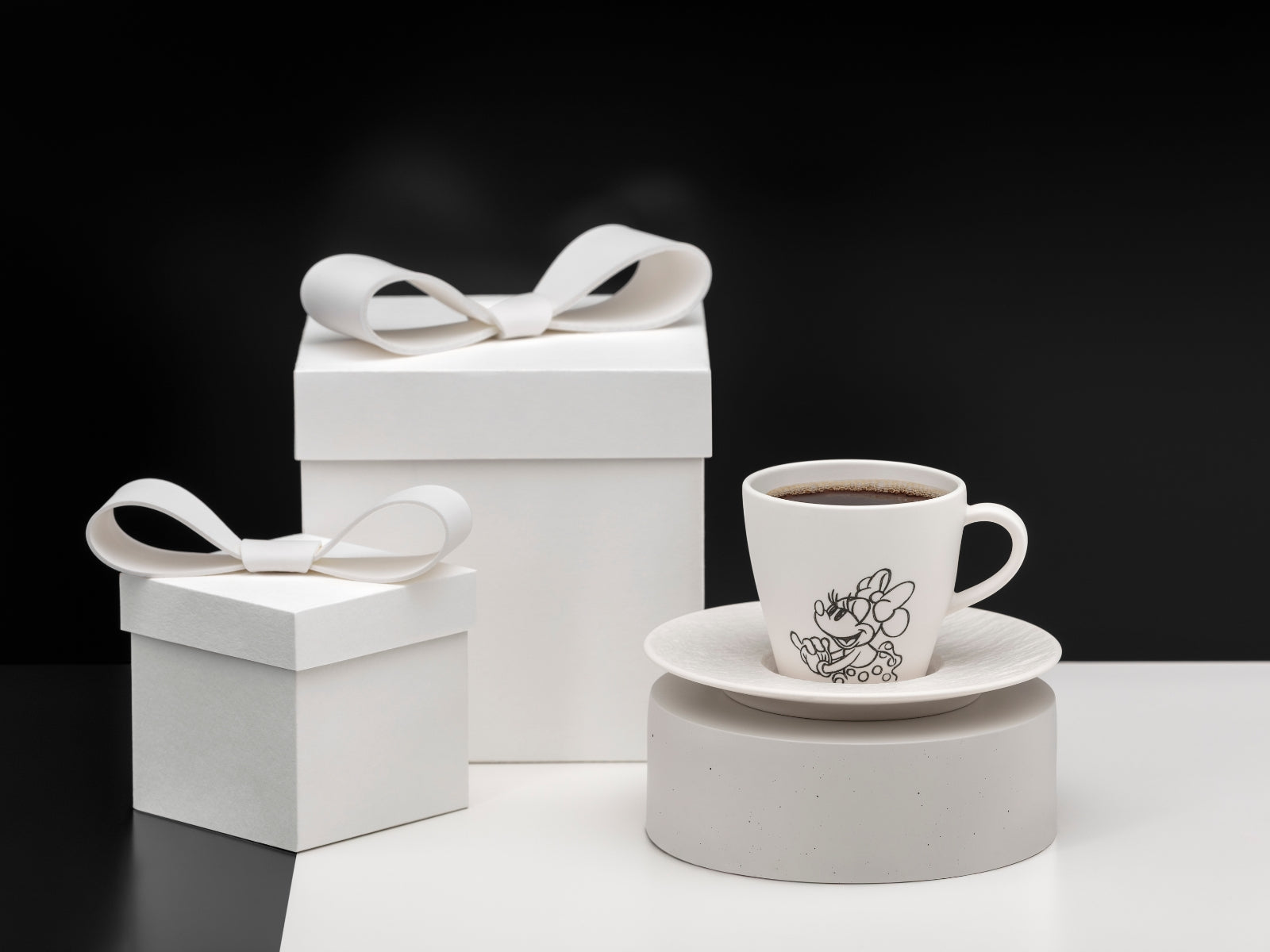 Villeroy & Boch Manufacture Rock blanc - Mickey Mouse Kaffeetasse 0,16l - Produktbild 3