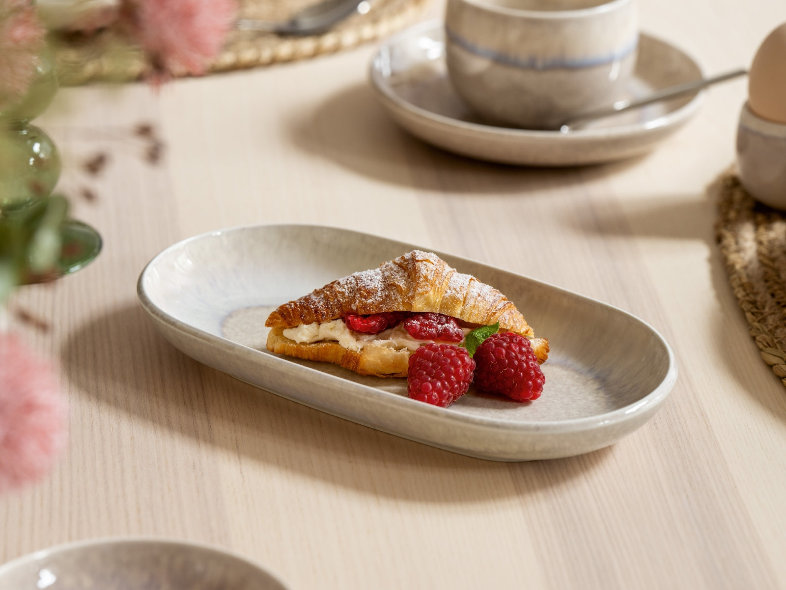 like. by Villeroy & Boch Perlemor Sand Servierplatte 23x13cm - Produktbild 4