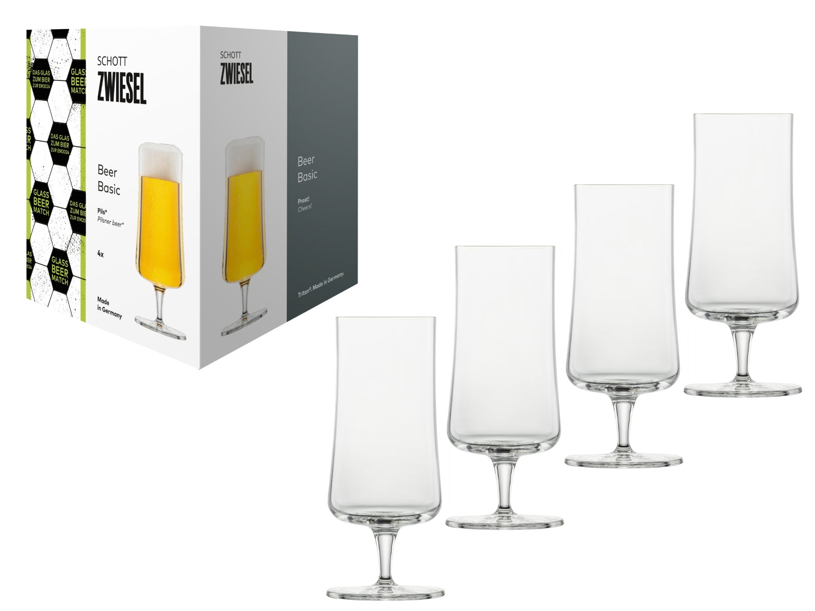 SCHOTT ZWIESEL Beer Basic Pils 0,3l Set 4tlg - Produktbild 1