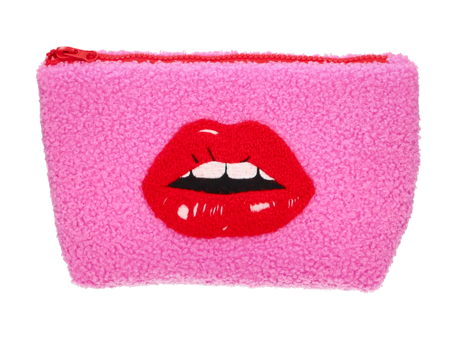 Giftcompany Voyage Teddy Tasche M Lippen pink 25cm - Produktbild 1