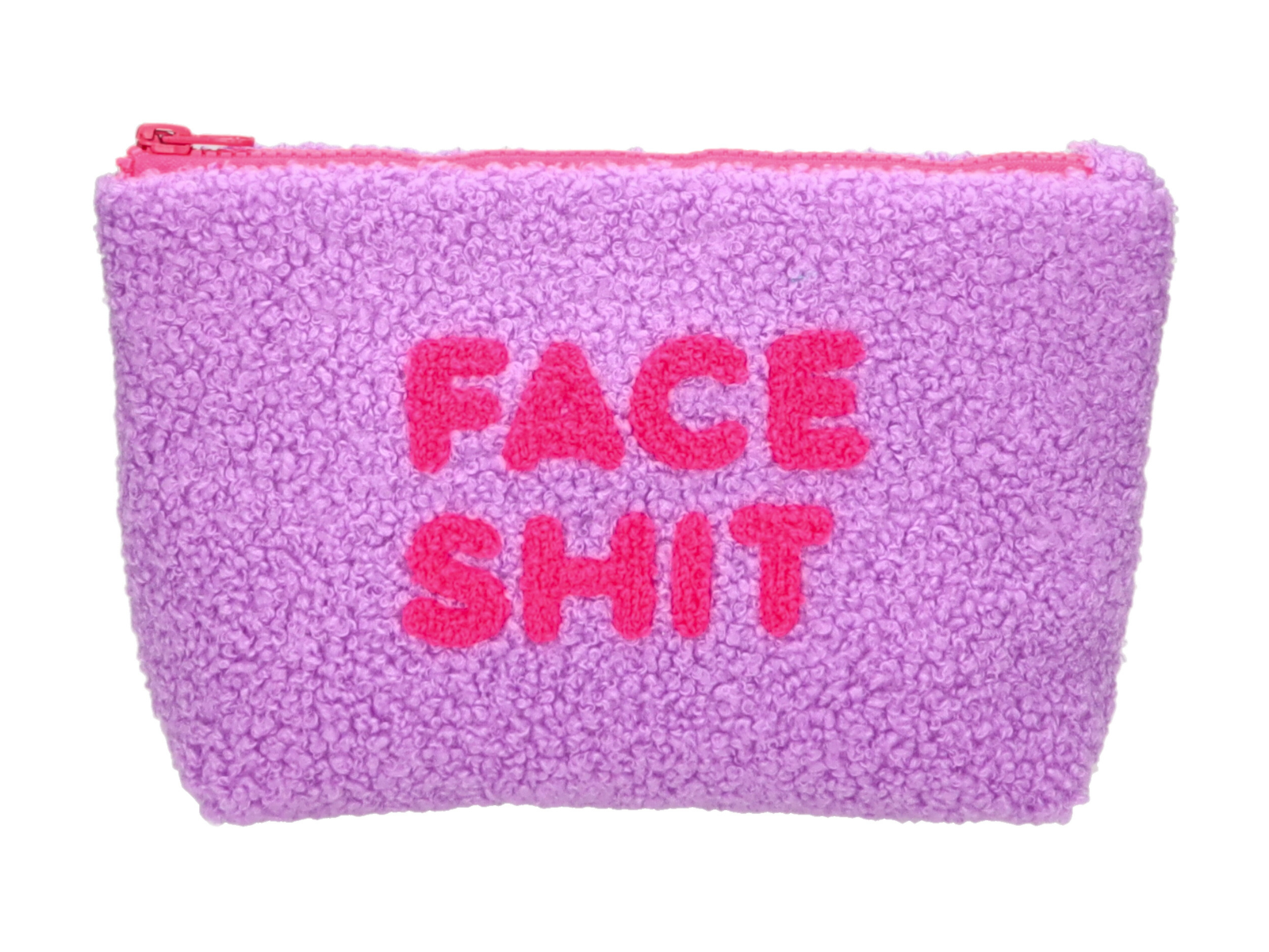 Giftcompany Voyage Teddy Tasche M Face Shit lila 25cm - Produktbild 1