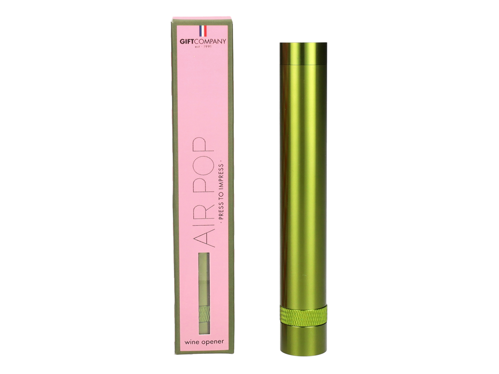 Giftcompany Air Pop Weinöffner grün 14cm - Produktbild 1