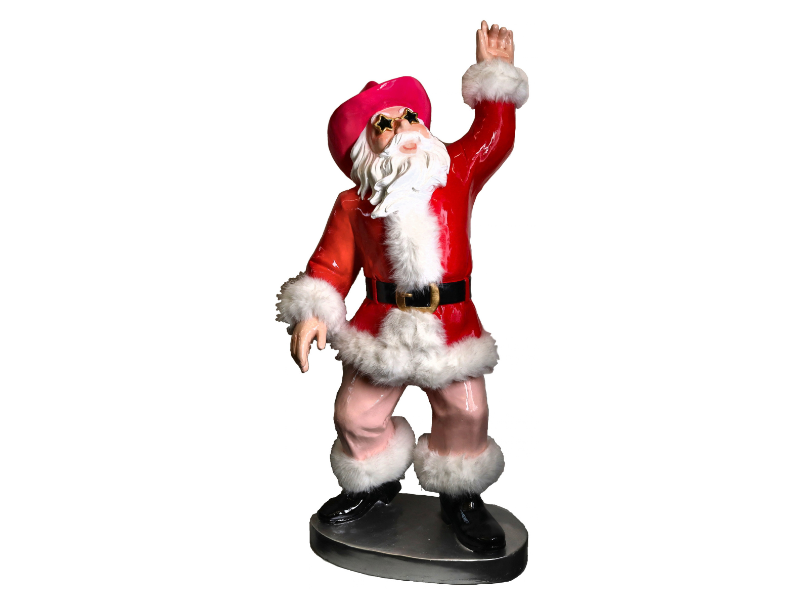 Giftcompany Dancing Santa rot 100,5cm