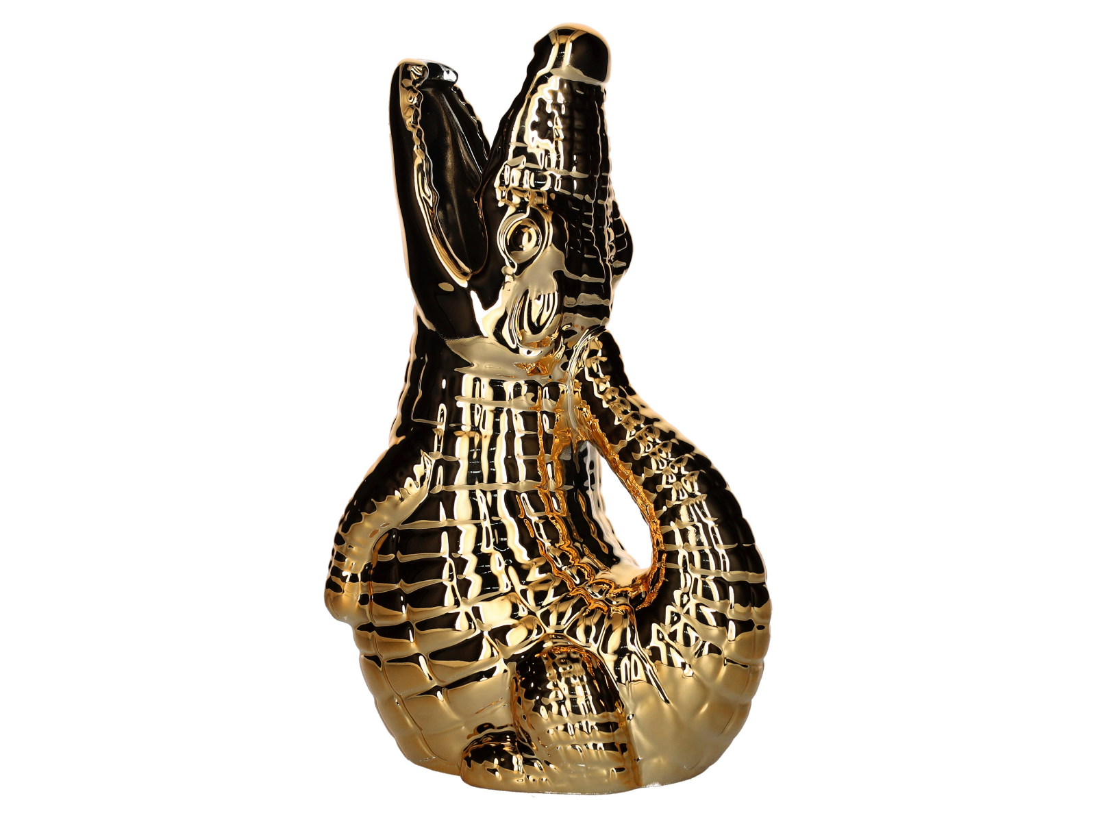 Giftcompany Croco Vase gold 25cm - Produktbild 1