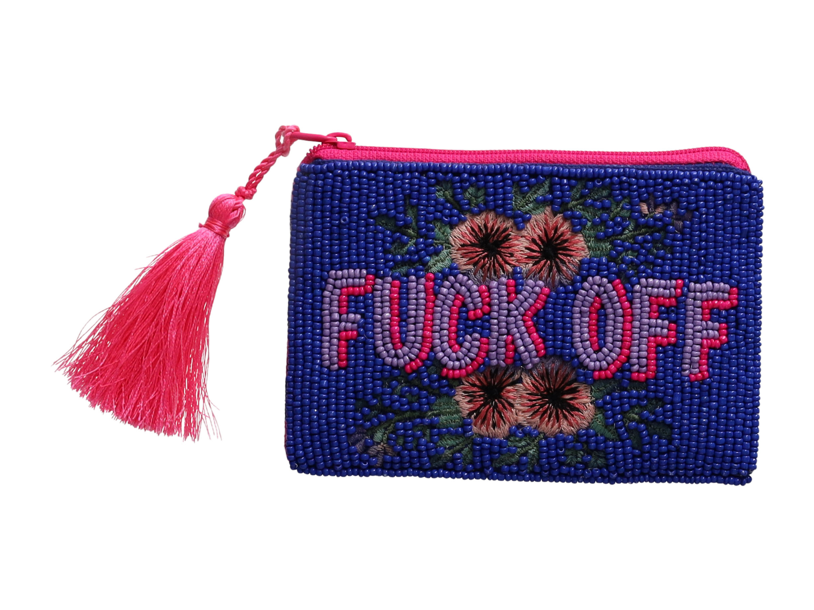 Giftcompany Elodie Kosmetiktasche XS Fuck Off lila/pink 12cm - Produktbild 1