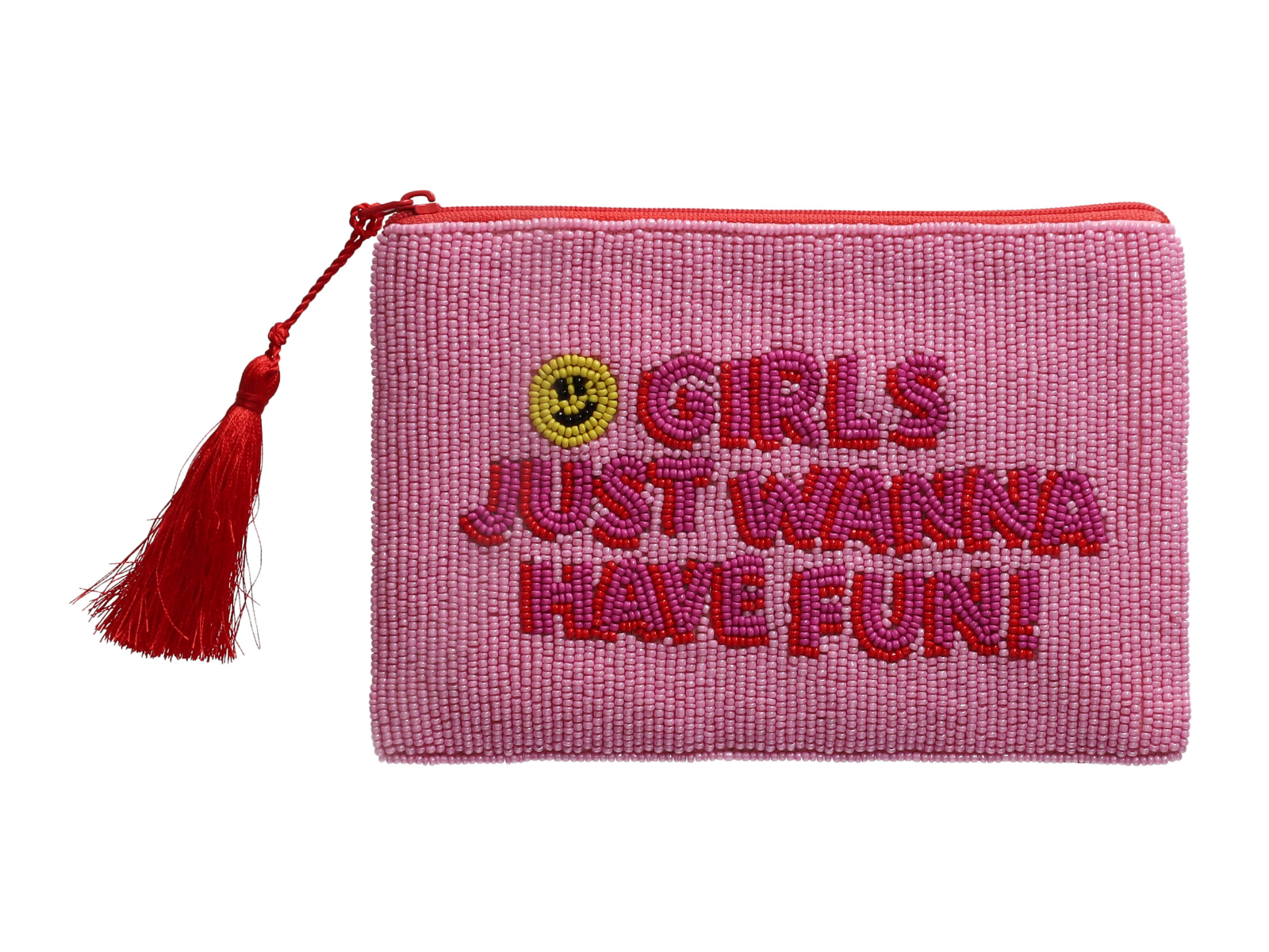 Giftcompany Elodie Kosmetiktasche M Girls just wanna have fun rosa 18cm - Produktbild 1