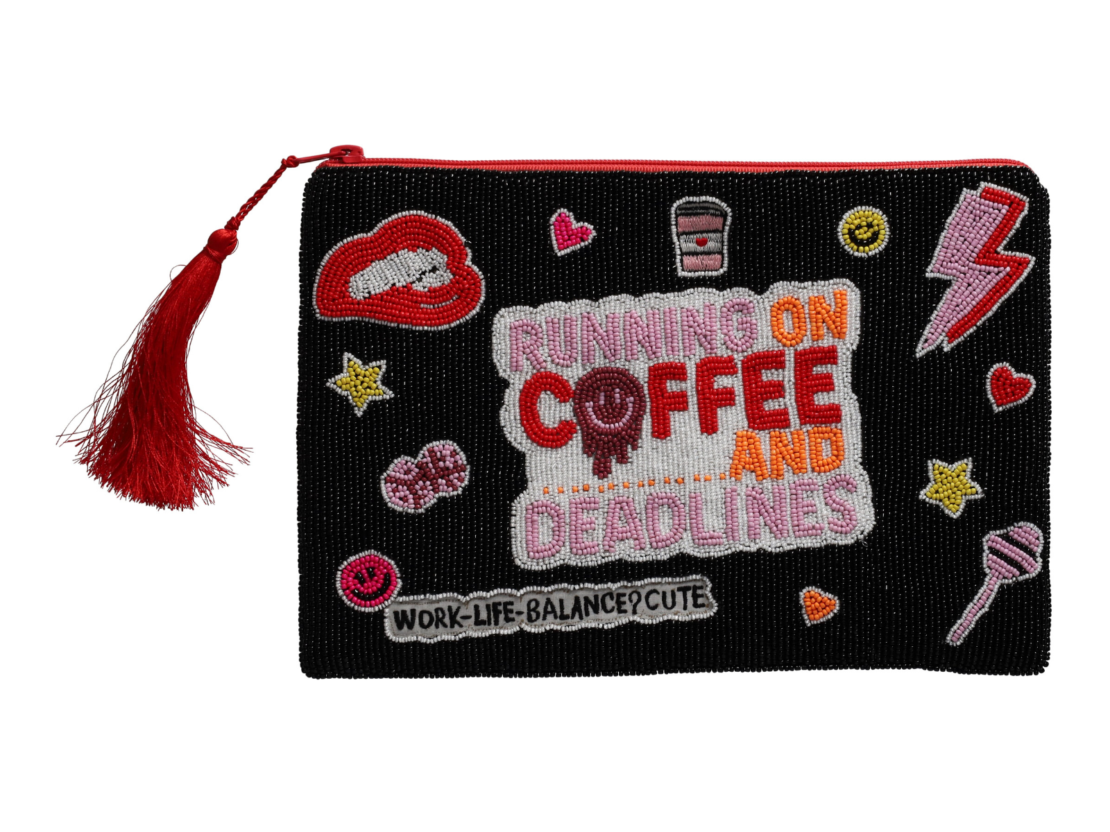 Giftcompany Elodie Tasche XL Coffee+Patches 29,5cm - Produktbild 1