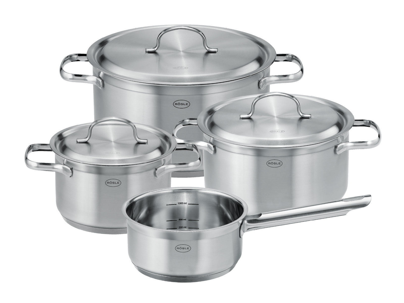 Rösle PUREELEMENTS Topfset 4tlg Freisteller 1