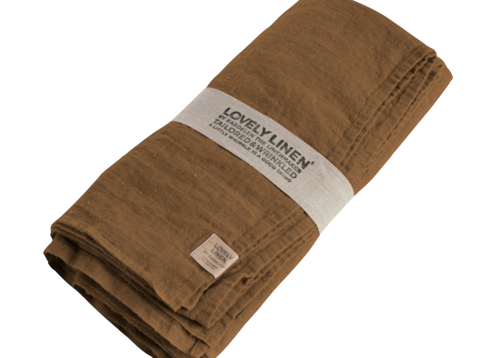 Lovely Linen Lovely Tischdecke Leinen almond 145 x 300 cm Freisteller