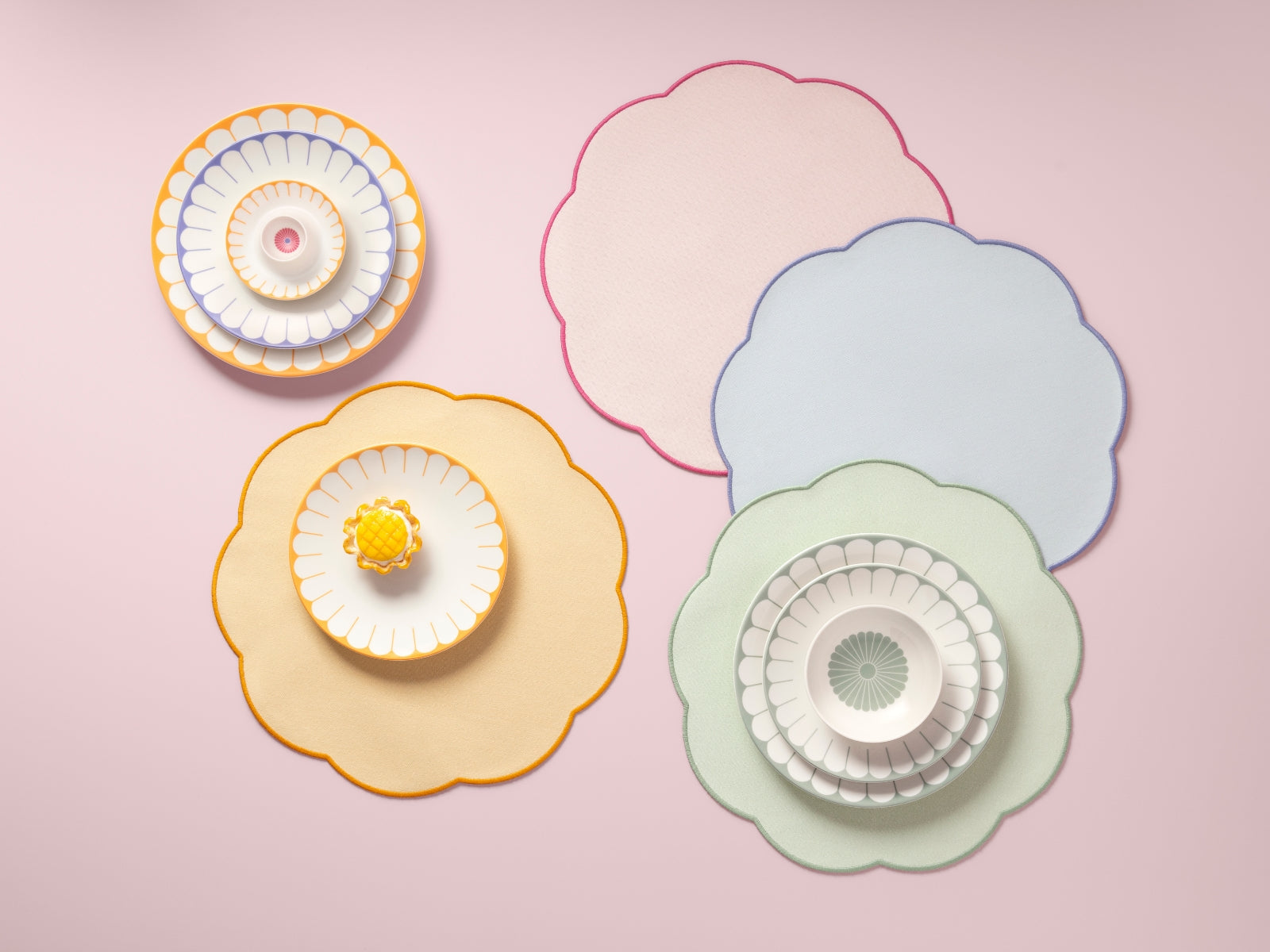 Villeroy & Boch Fleur Accessoires vert Platzset 40x40cm - Produktbild 2