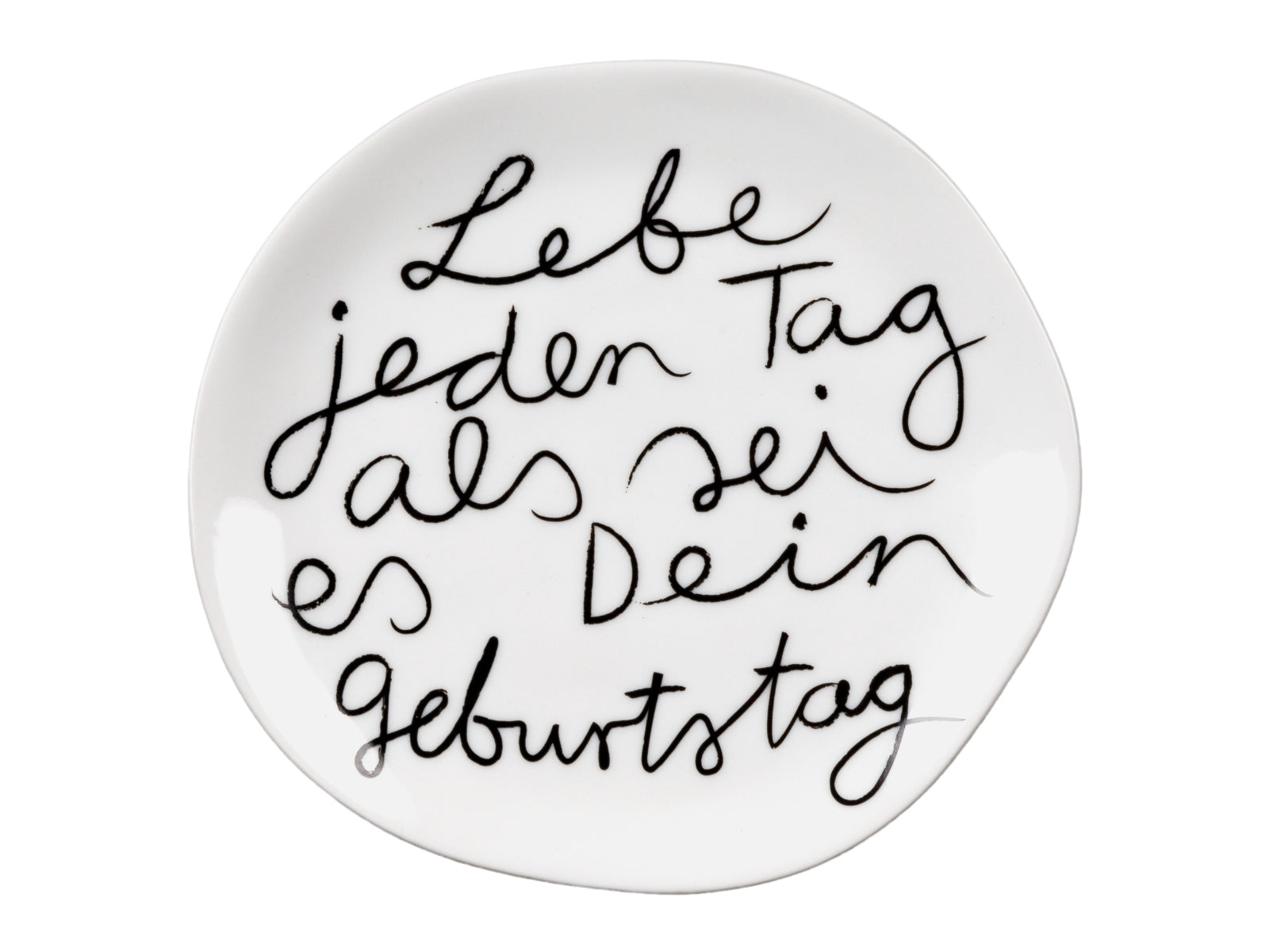 räder Mix & Match Teller klein Lebe jeden Tag 14cm - Produktbild 1